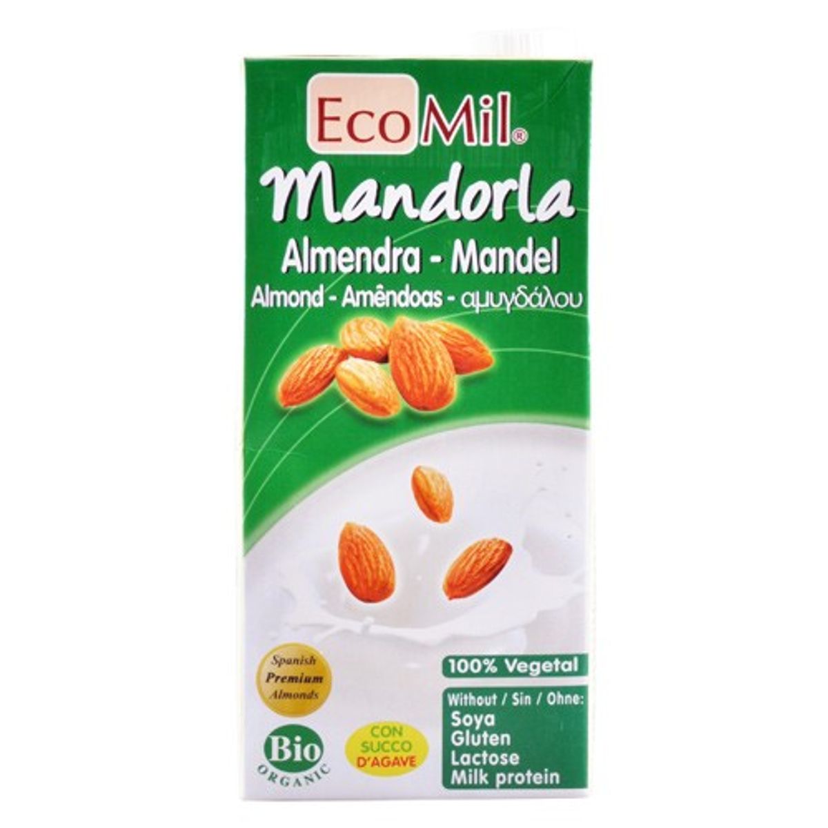 Mandeldrik Økologisk - 1 ltr - Ecomil