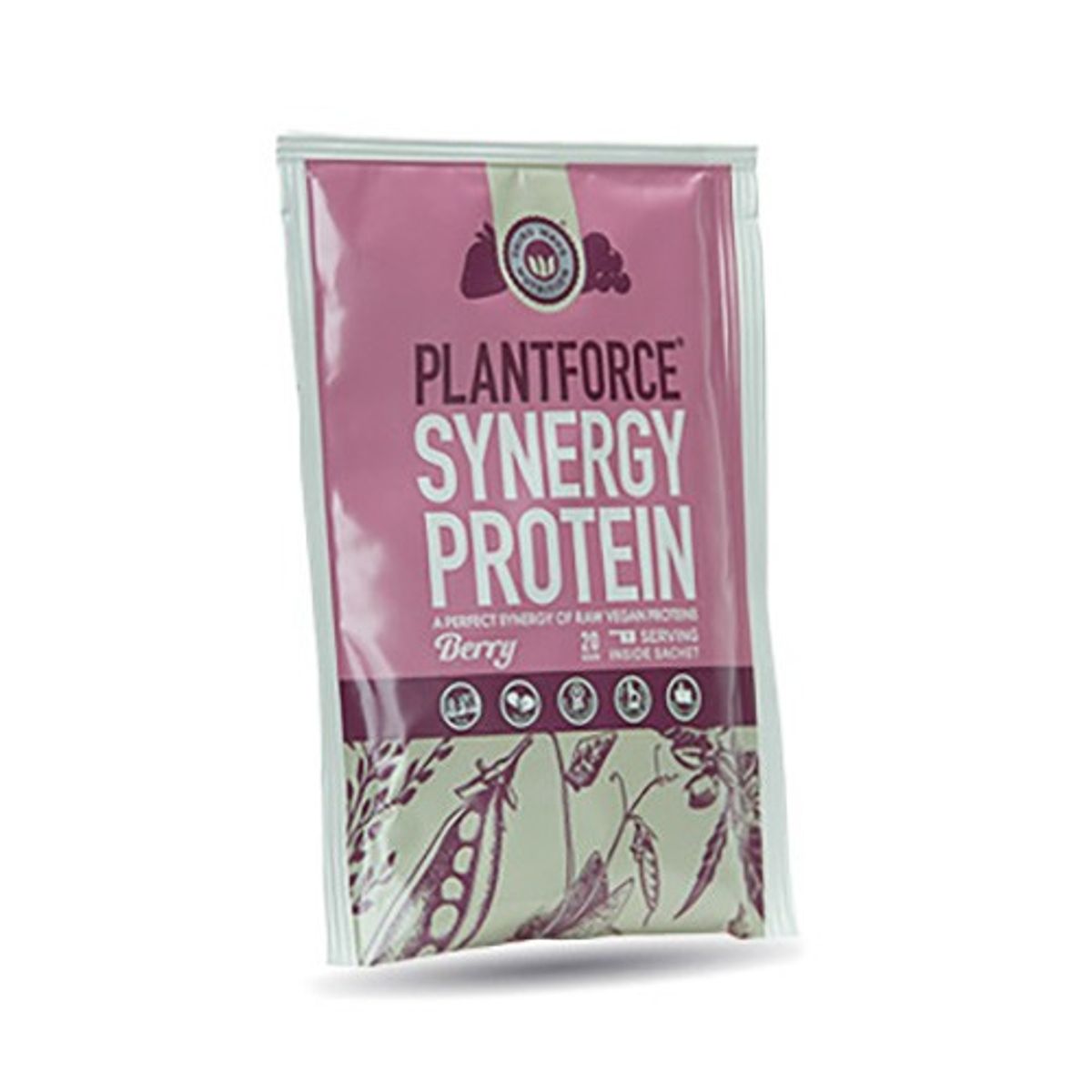 Protein bær Synergy - 20 gram - Plantforce