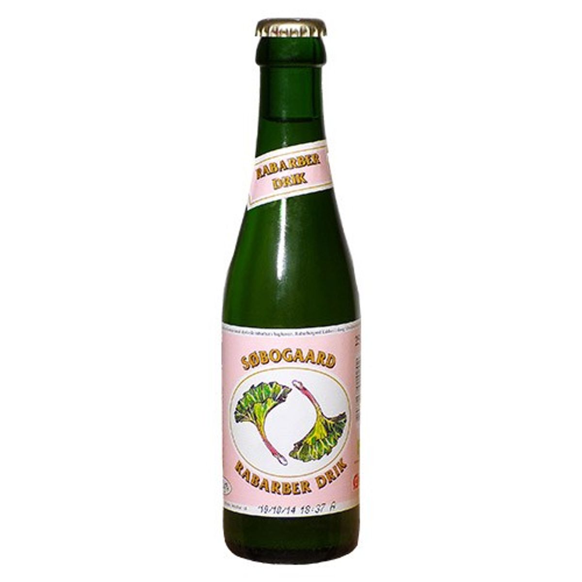 Rabarberdrik Økologisk - 250 ml - Søbogaard