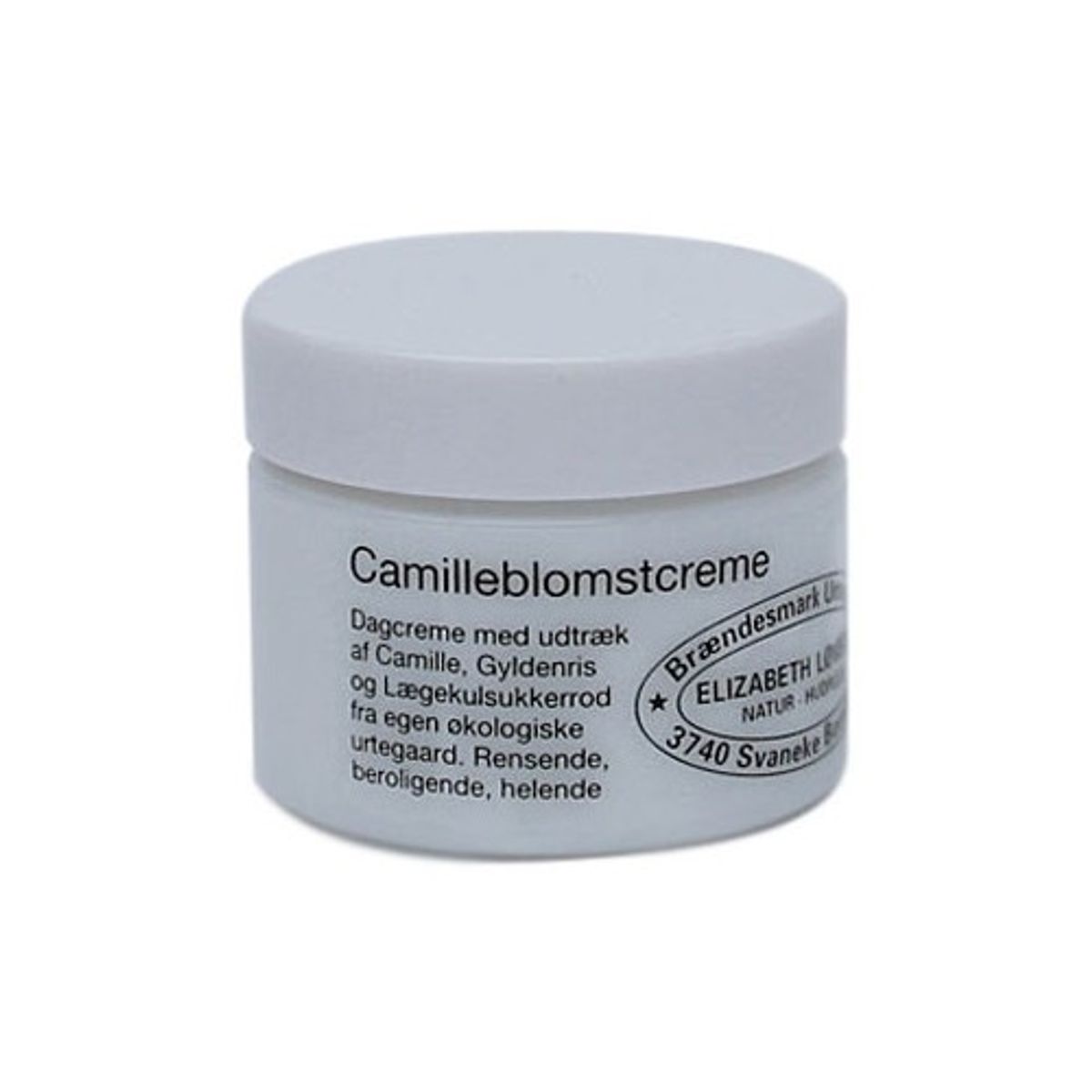 Camilleblomst creme - 30 ml - Elizabeth Løvegal