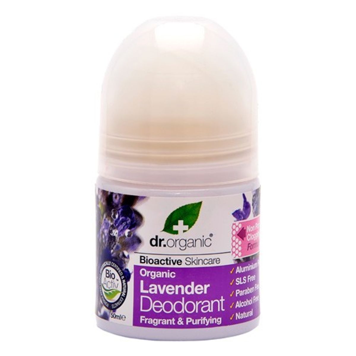 Deo roll on, Lavender - 50 ml - Dr. Organic