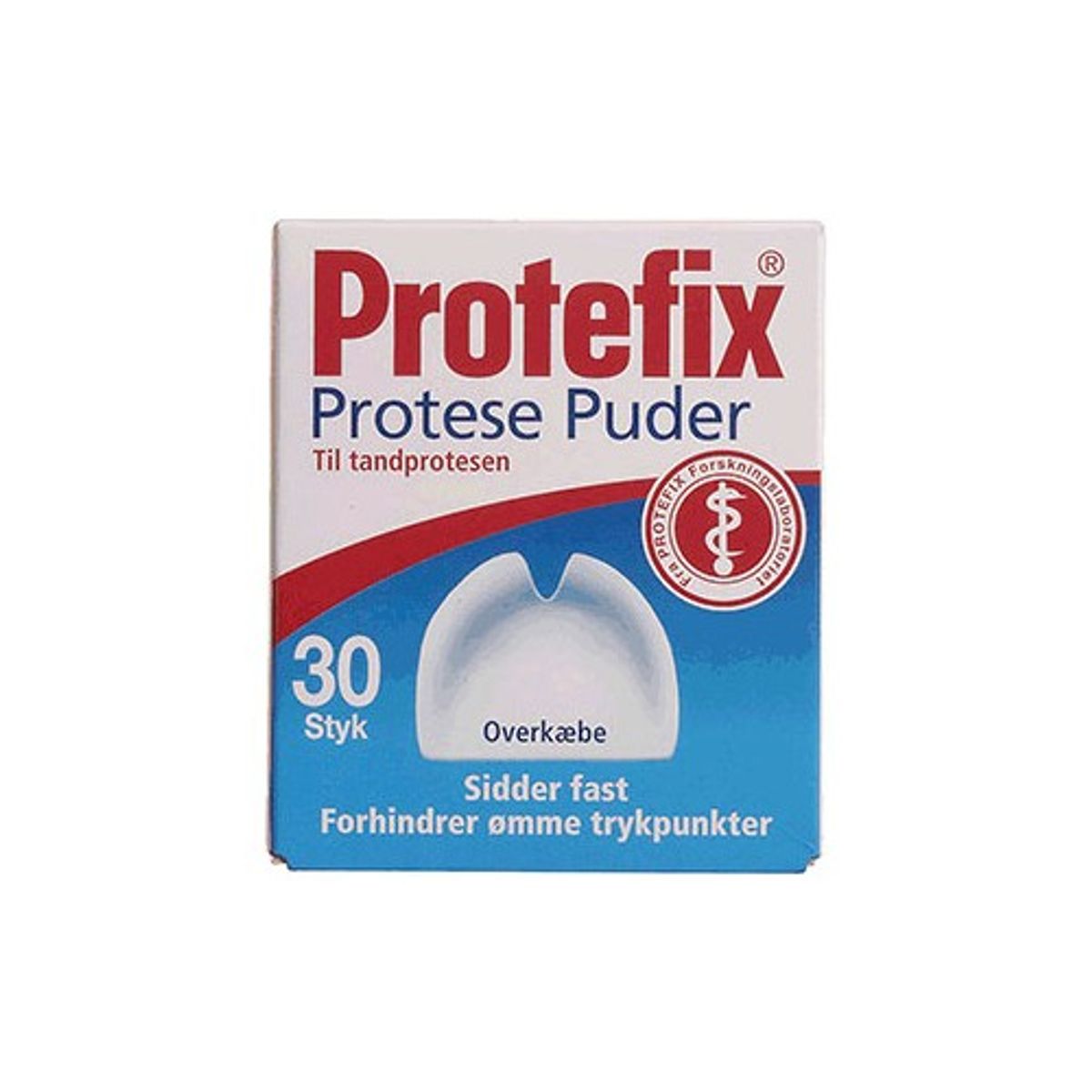 Protefix protese puder underkæbe - 30 stk