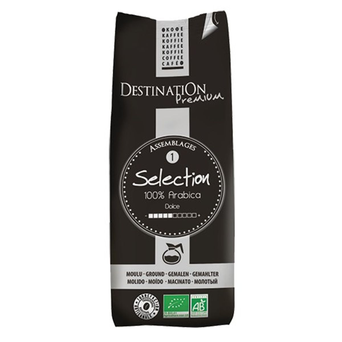 Kaffe formalet 100% arabica Økologisk - 250 gr