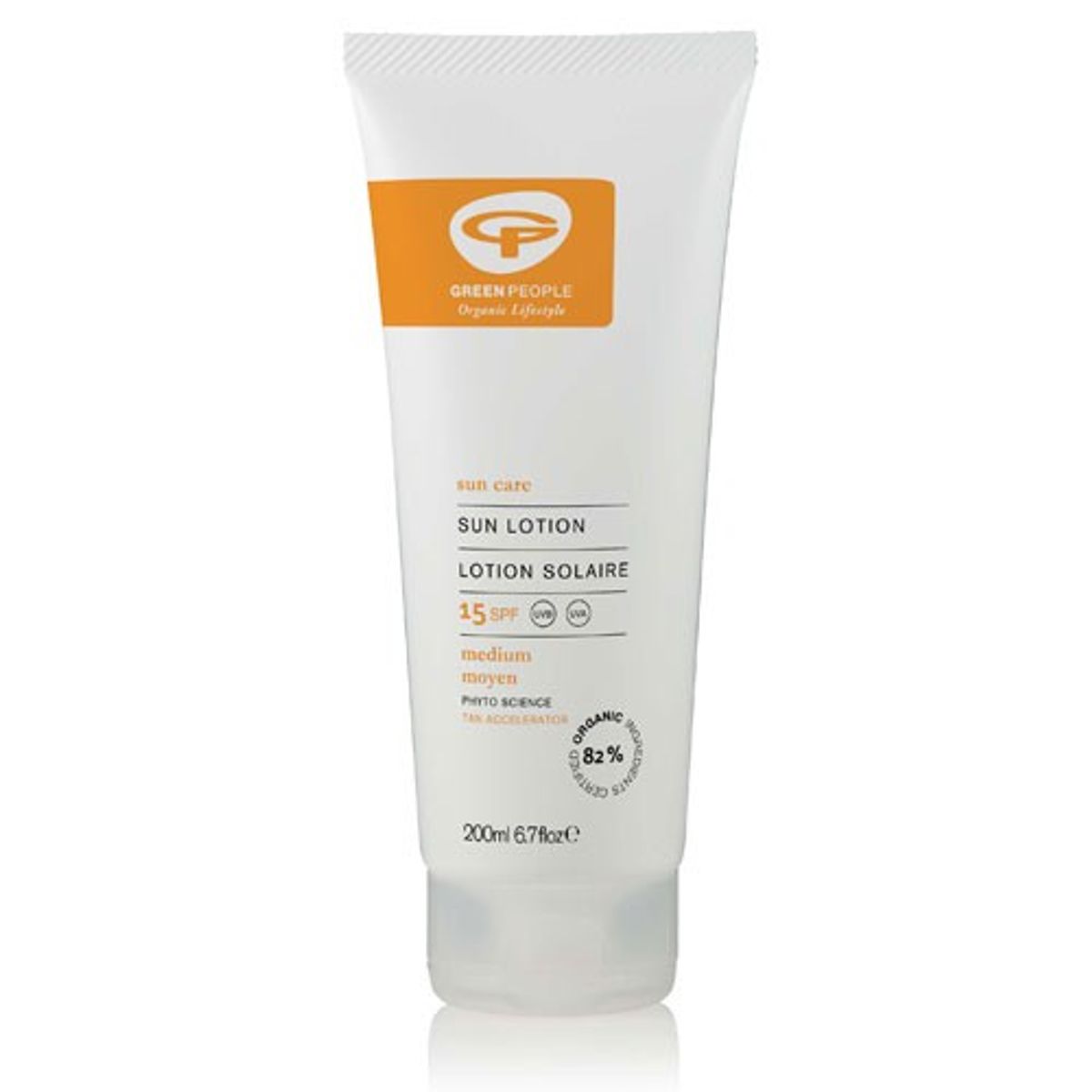 Sun lotion SPF 15 - 200 ml - GreenPeople