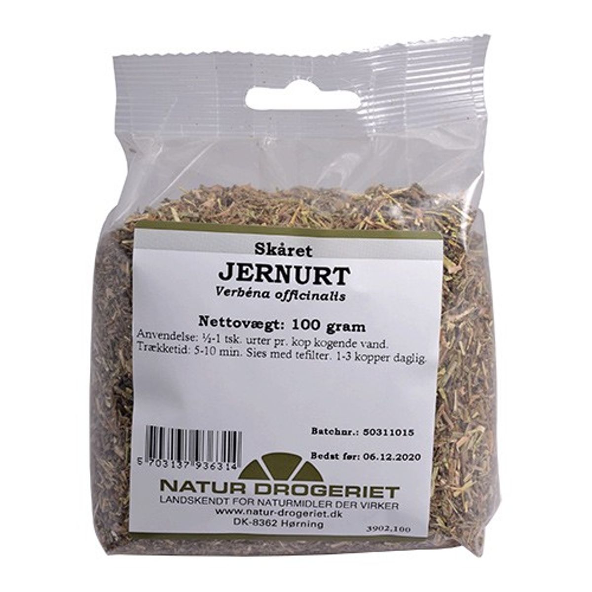 Jernurt skåret - 100 gram - Natur Drogeriet