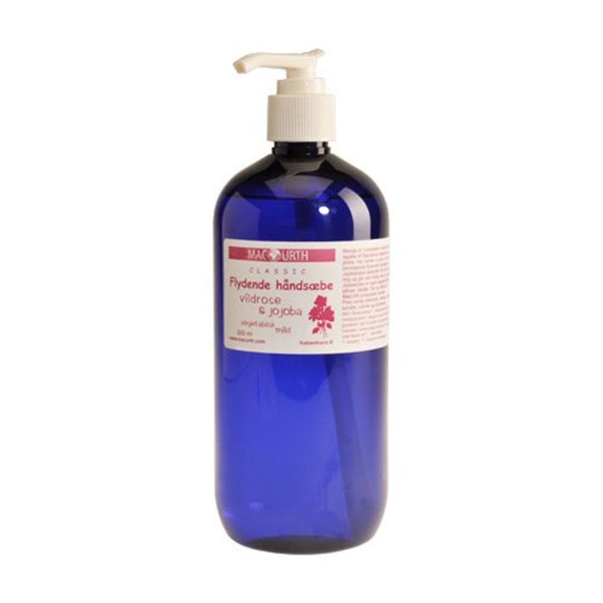 Håndsæbe flydende Rose med jojoba - 500 ml - MacUrth