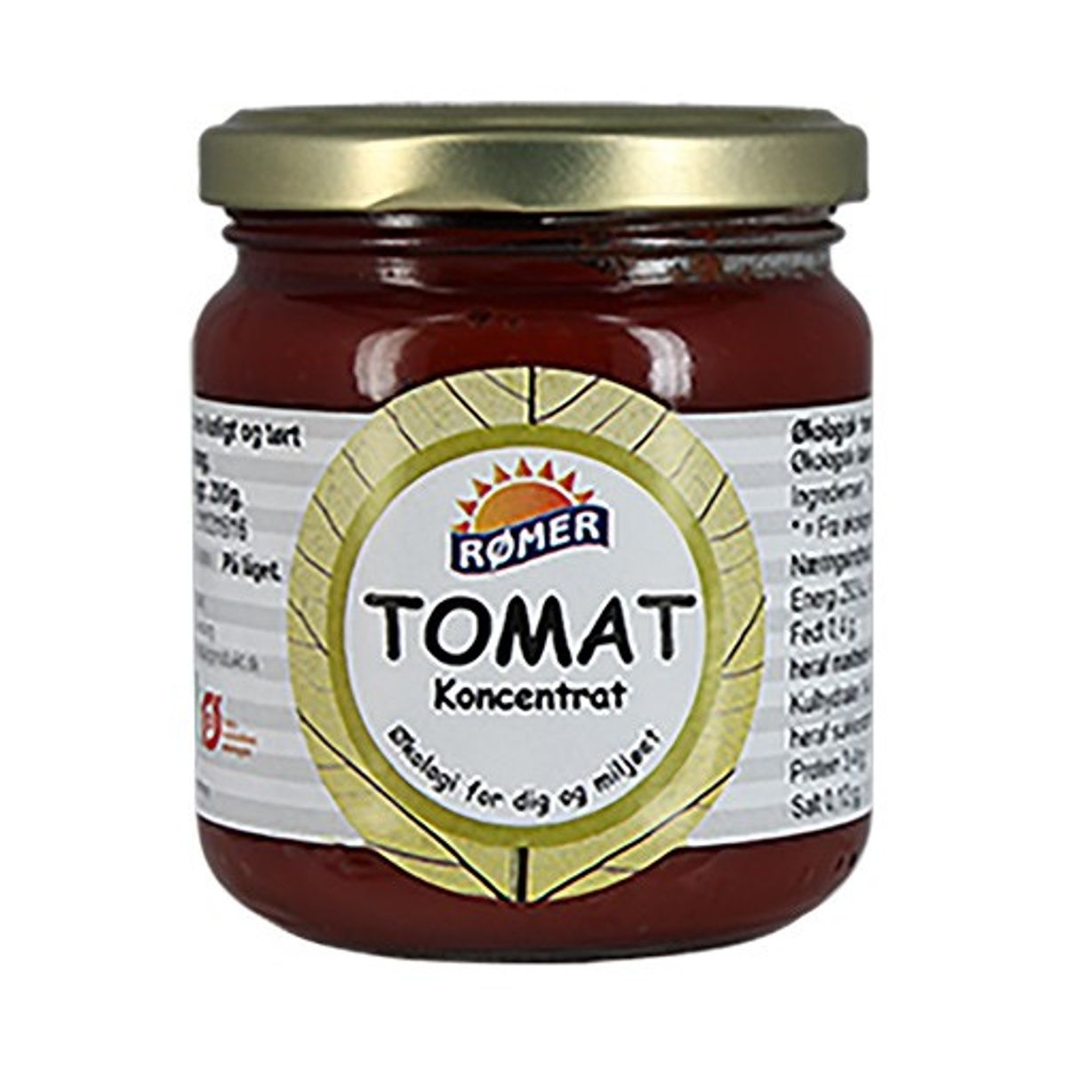 Tomat Koncentrat Puré Økologisk- 210 ml - Rømer