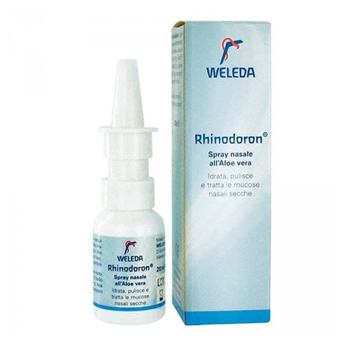 Rhinodoron næsespray m.aloe vera - 20 ml - Weleda