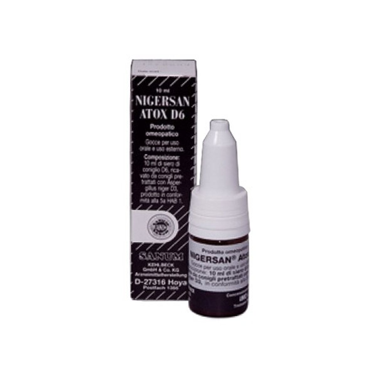 Nigersan Atox dråber - 10 ml - Sanum-Kehlbeck