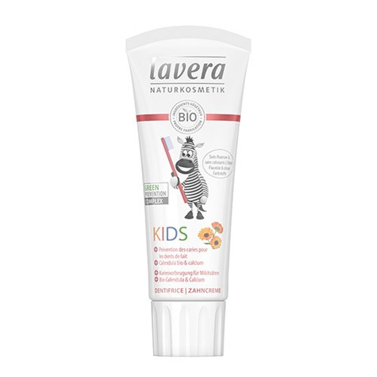 Børnetandpasta Basis Sensitiv - 75 ml - Lavera