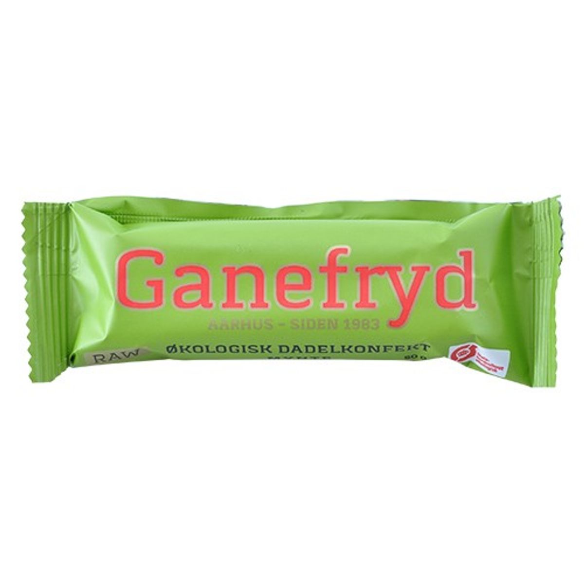 Rawbar Dadelkonfekt Mynte Økologisk - 50 gram - Ganefryd