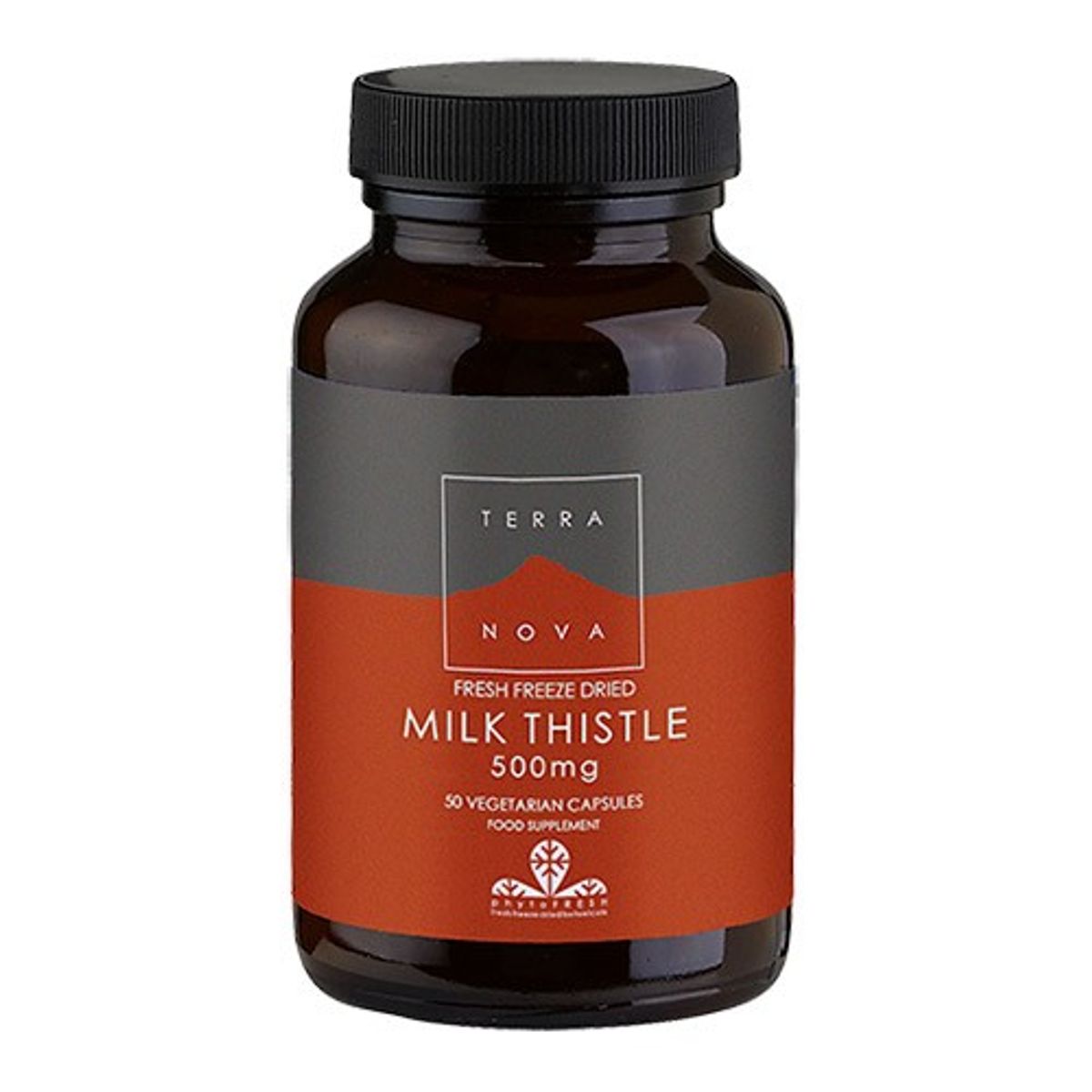 Milk Thistle marietidsel 500mg - 50 kapsler - Terranova