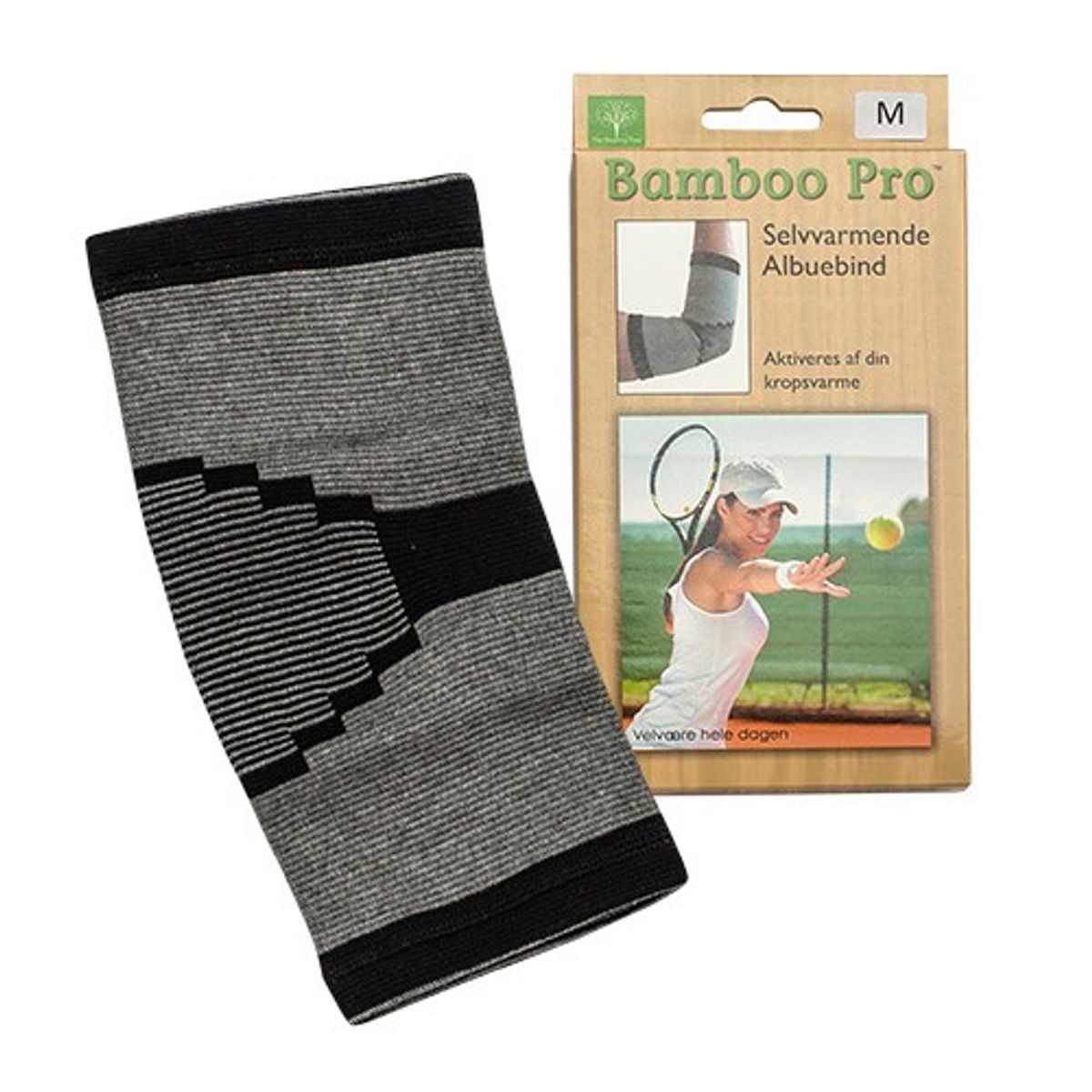 Albuebind, selvvarmende Str. M - 1 styk - Bamboo Pro