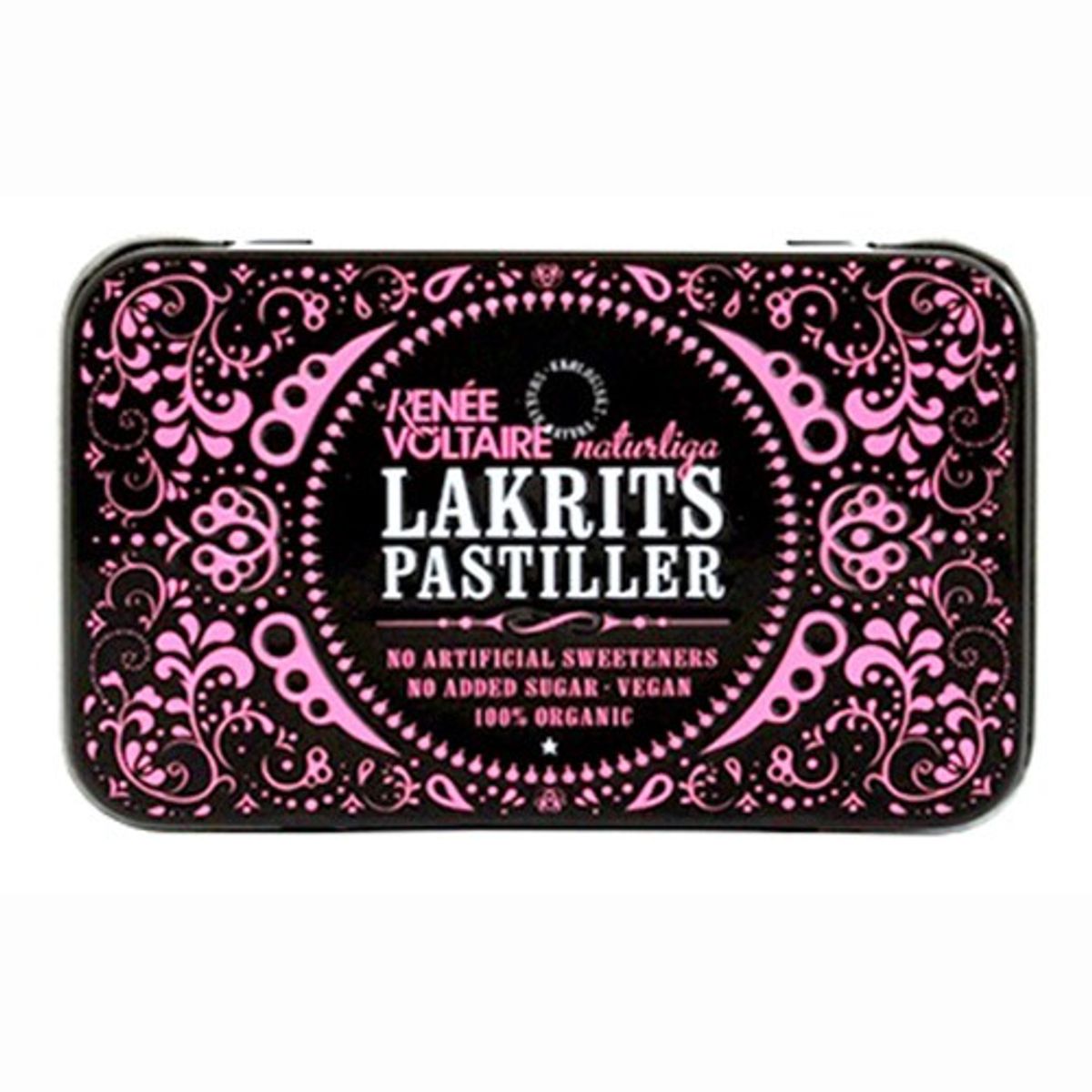 Lakrids pastiller Økologisk - 40 gram - Renée Voltaire