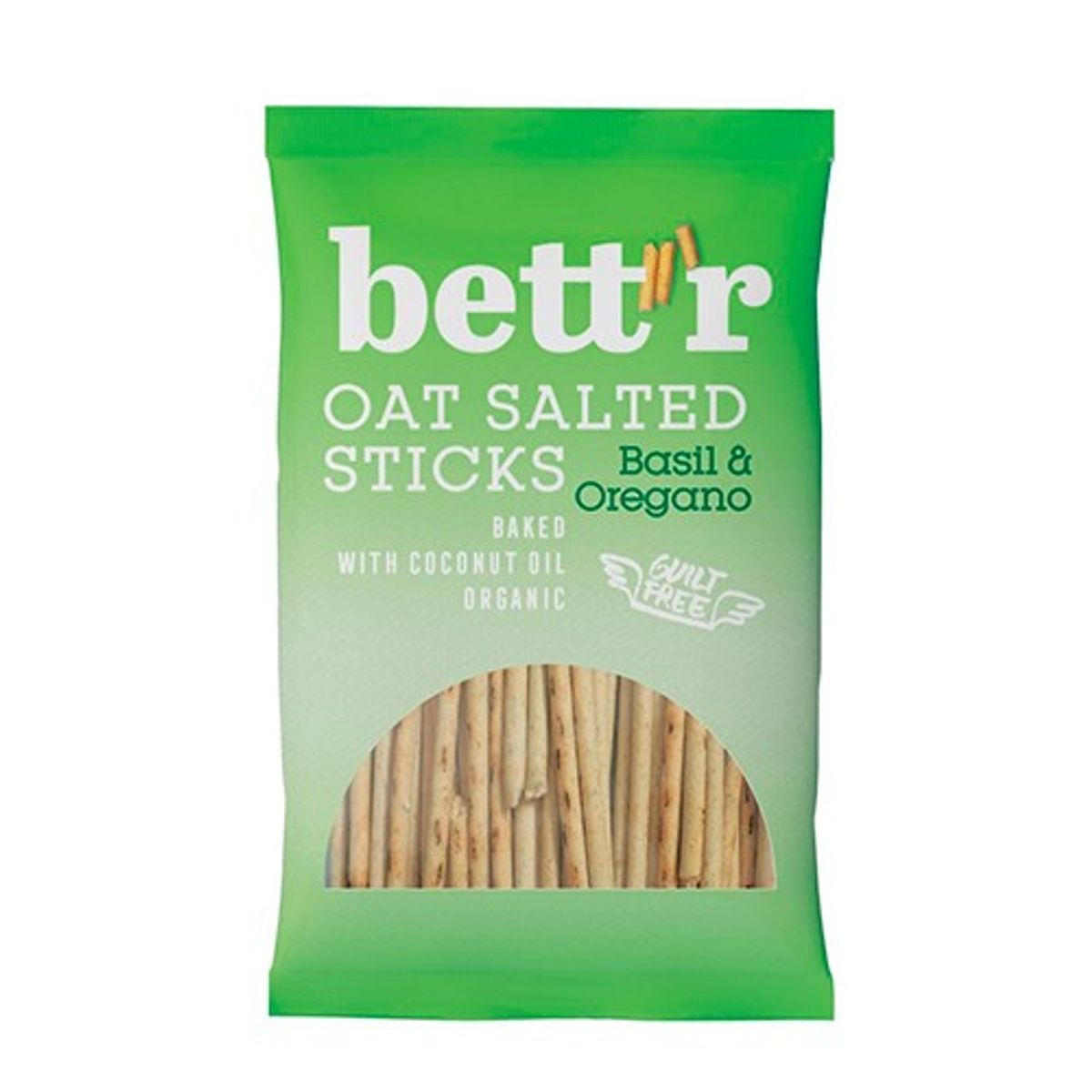 Havresticks Basil Oregano Økologisk - 50 gram - bettr