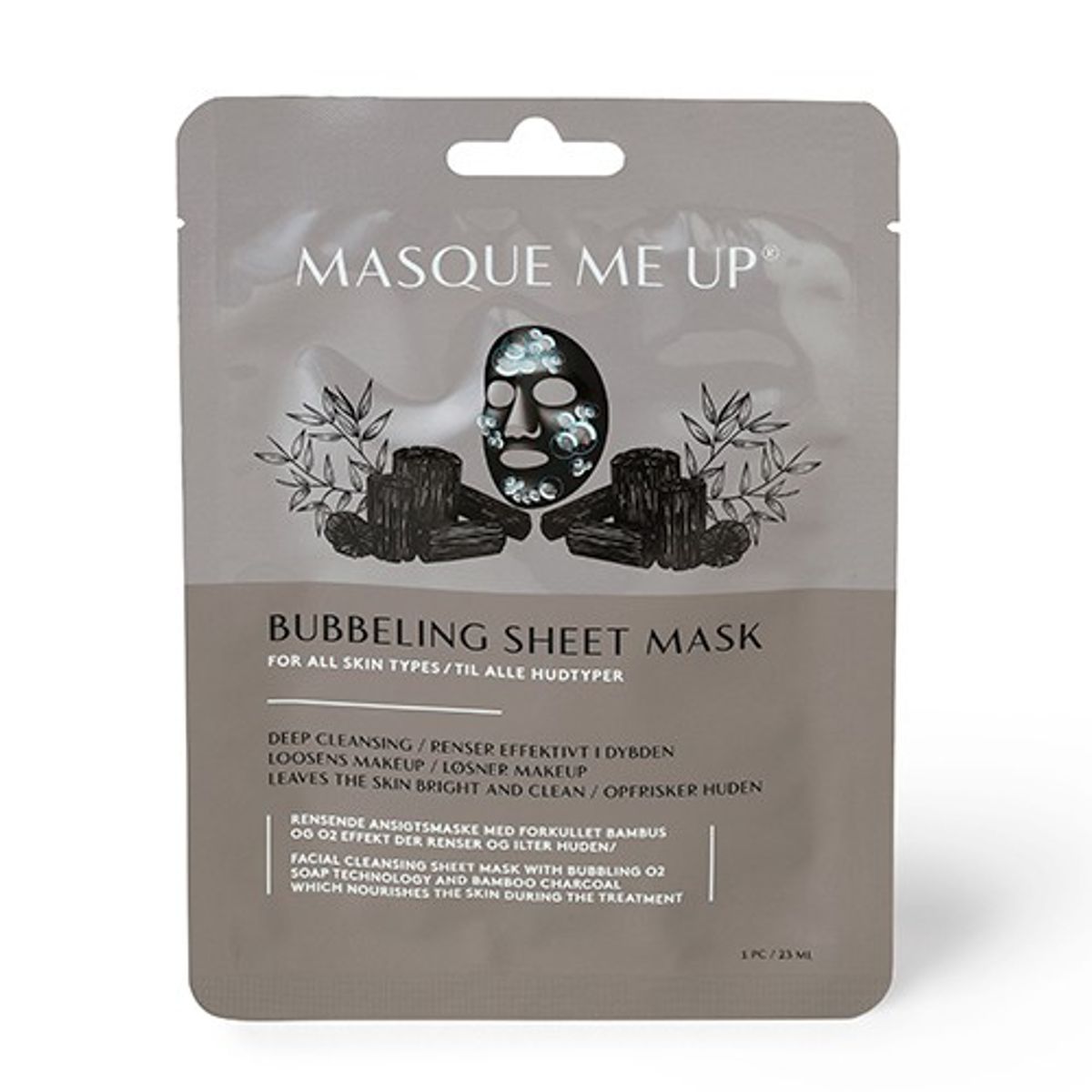 Bubbling Sheet Mask - 1 pakke - Masque Me Up