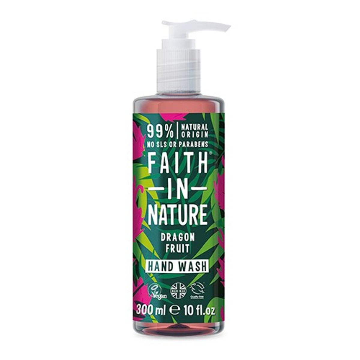 Håndsæbe Dragon Fruit - 300 ml - Faith in Nature