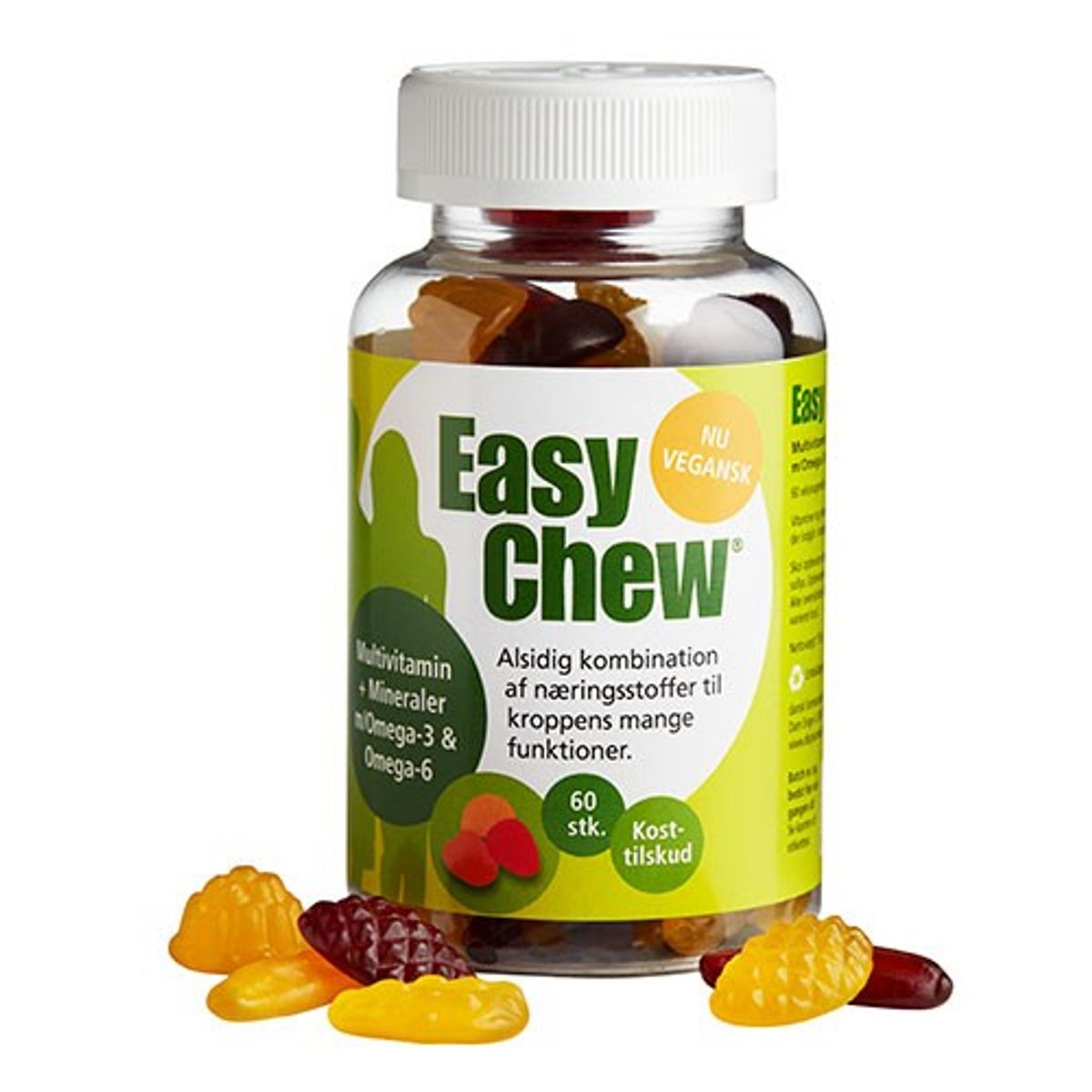 Multivitamin + Mineraler - 60 stk. - EasyChew