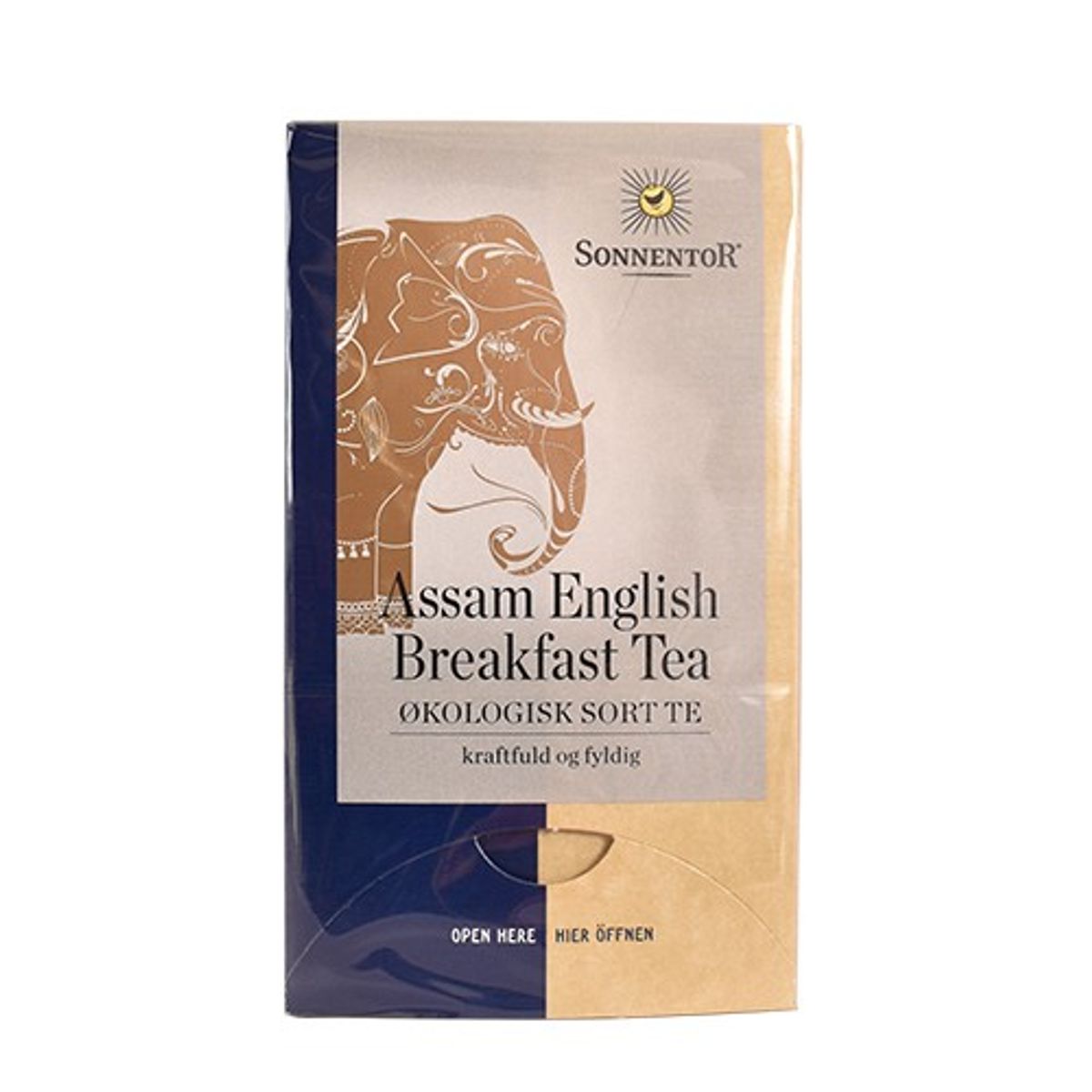 Assam English Breakfast Tea Økologisk - 18 breve - Sonnentor