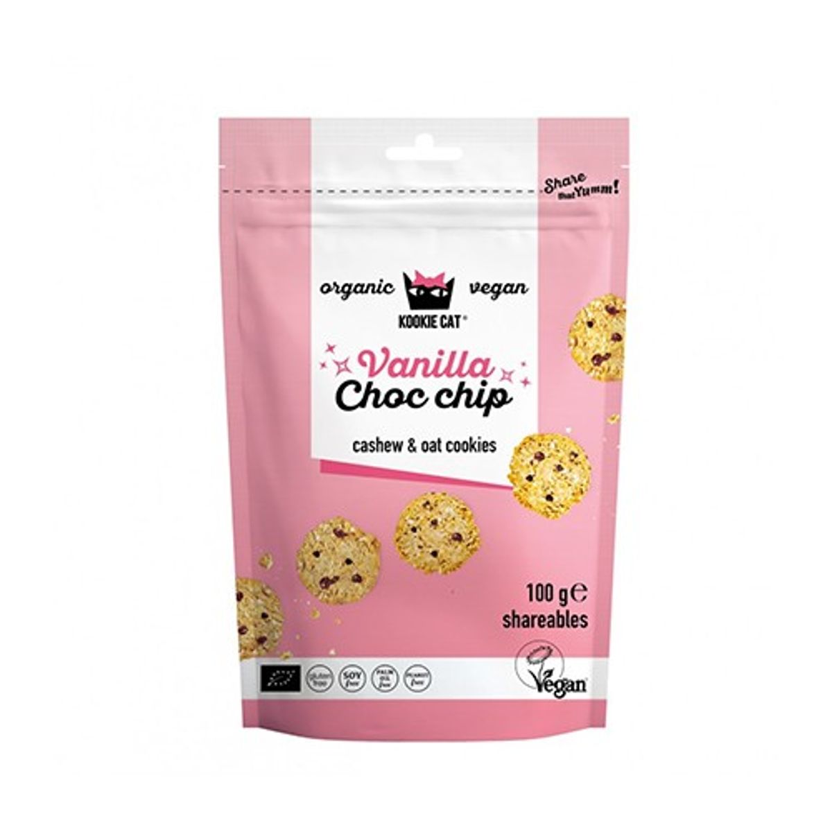 Kookie Cat ØKO shareables Økologisk - 100 gram