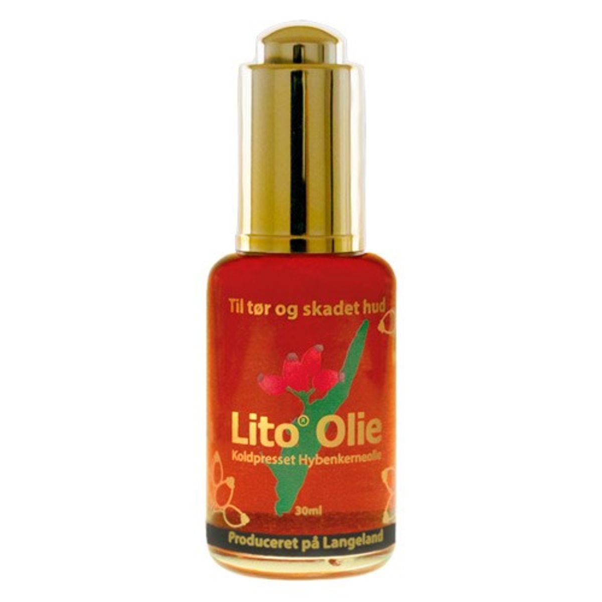 Lito olie koldpresset hybenkerneolie - 30 ml