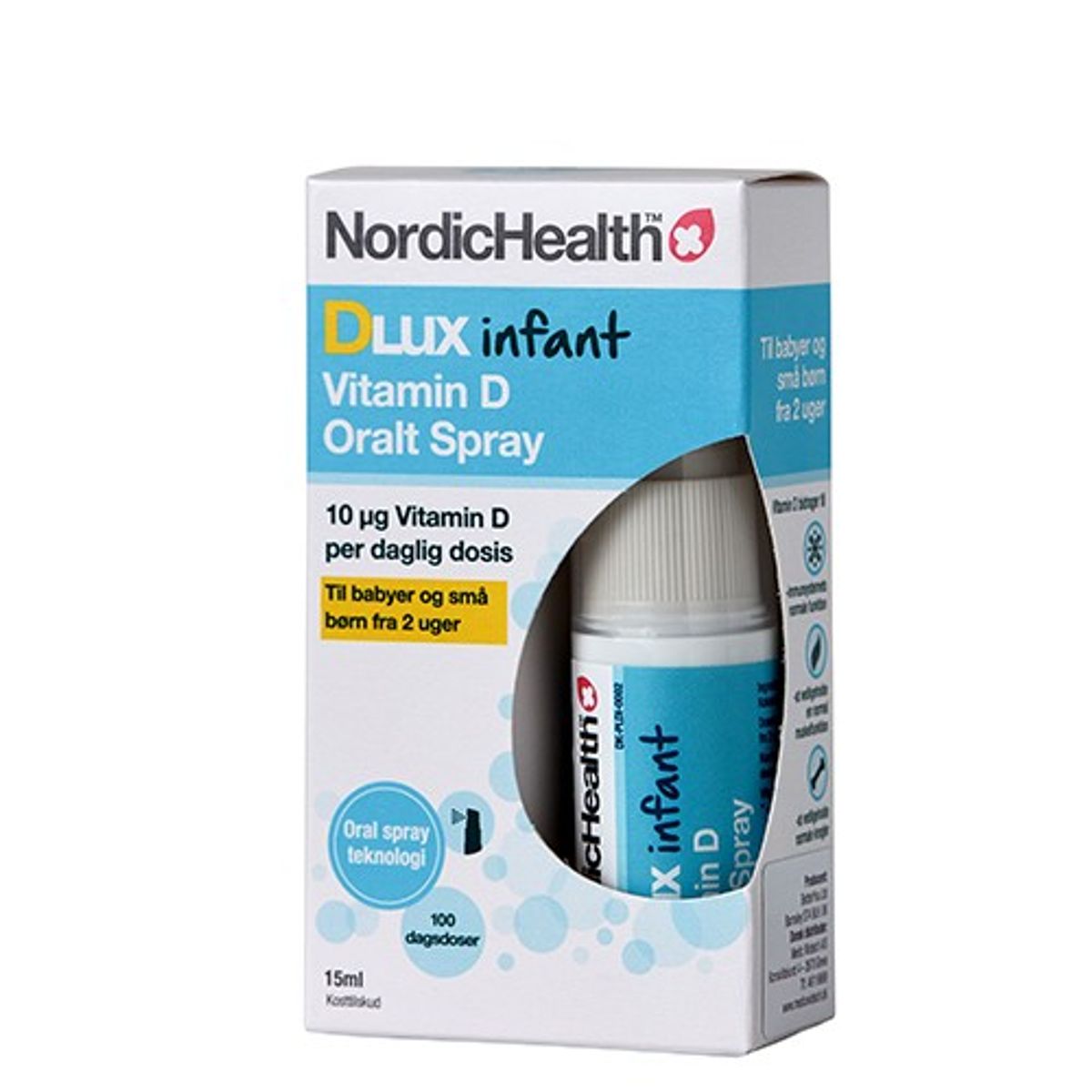 DLux infant - 15 ml - NordicHealth