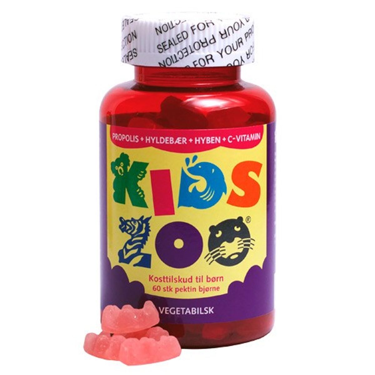 Propolis med hyld - 60 styk - Kids Zoo