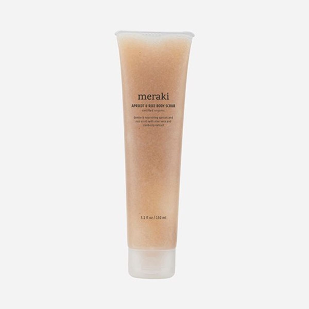 Apricot & rice body scrub - 150 ml - Meraki