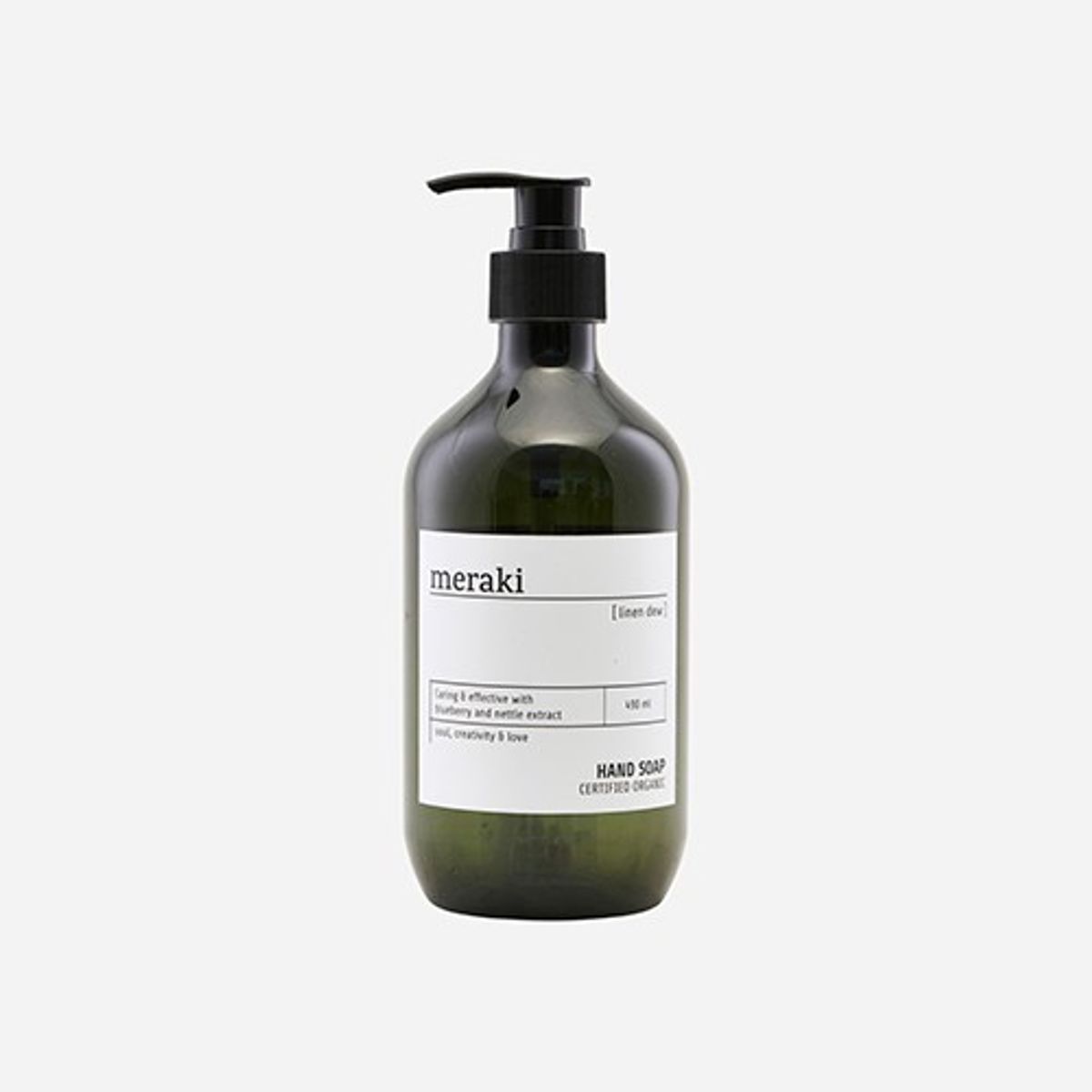 Håndsæbe, Linen dew - 490 ml - Meraki