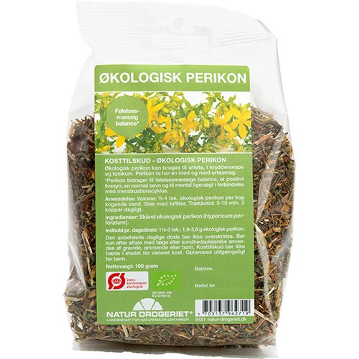 Perikon Økologisk - 100 gram - Natur Drogeriet