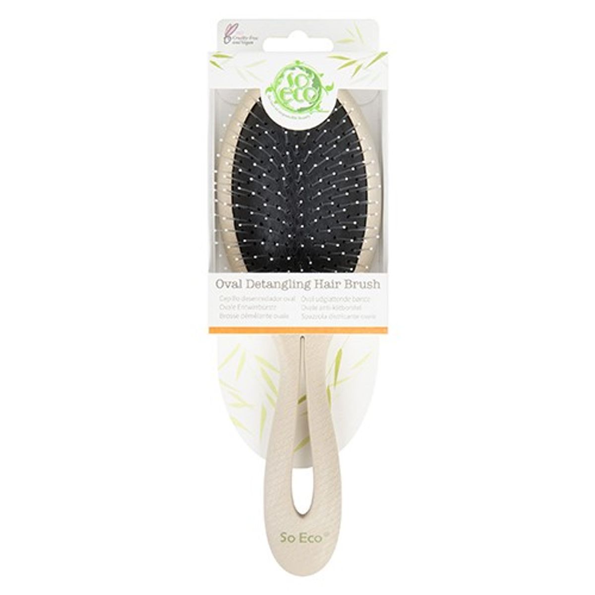 Hårbørste Cushioned Detangling - 1 styk - So Eco