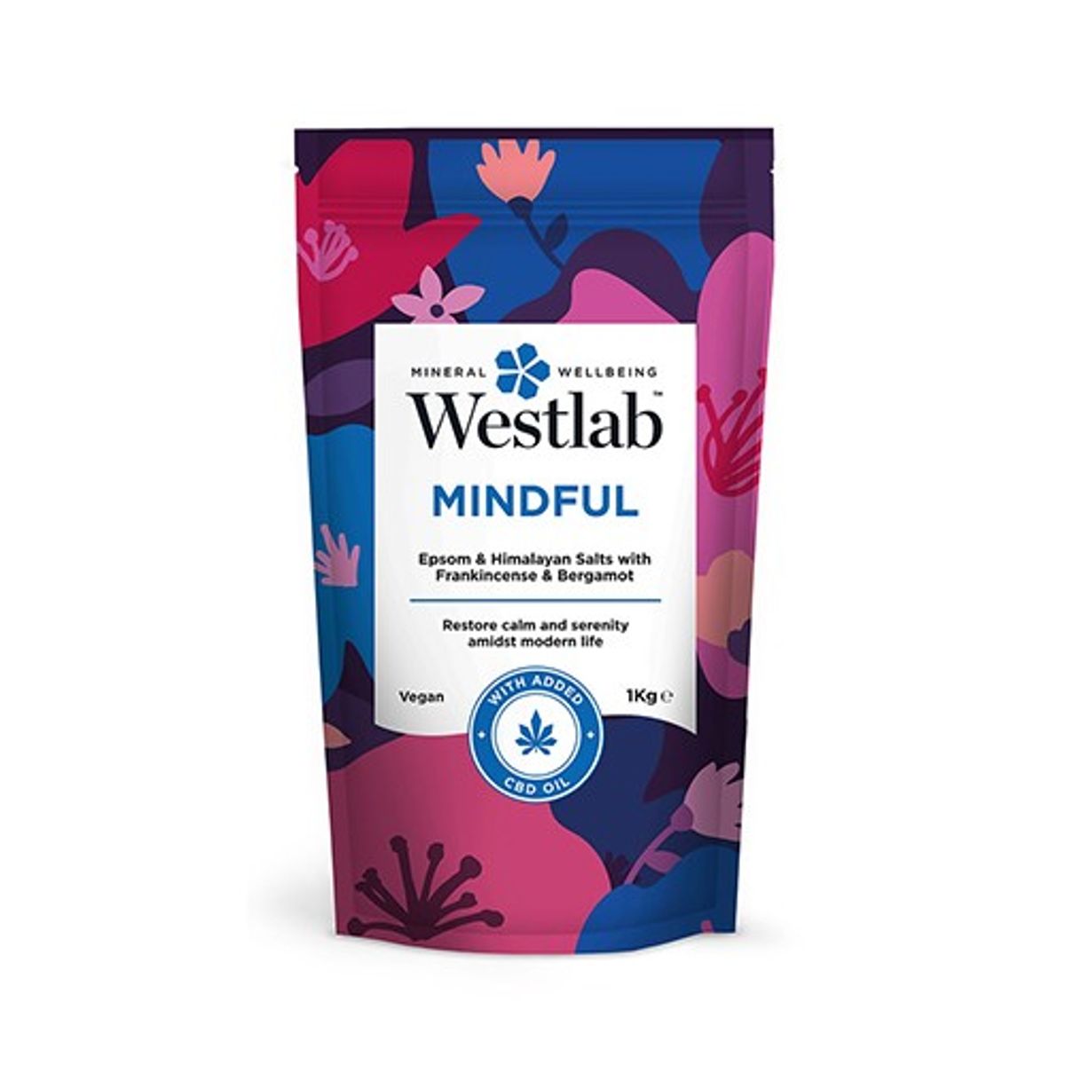 Badesalt Mindful - 1 kg - Westlab