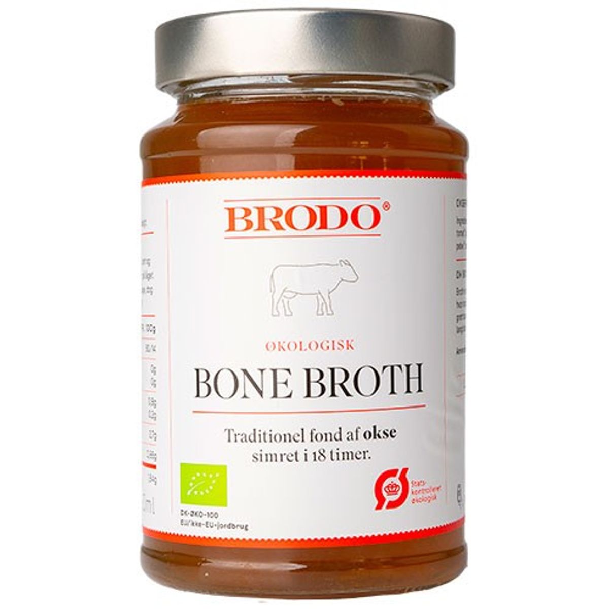 Bone Broth Okse Økologisk - 390 ml - Wooden Spoon