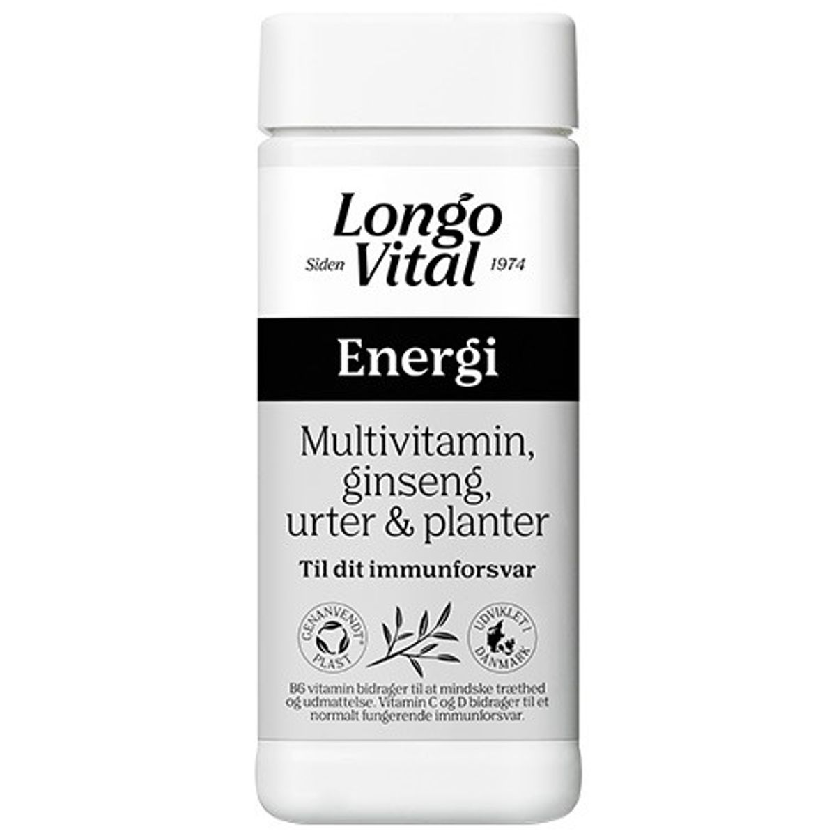 Longo Vital Energi - 180 tabletter - Longo