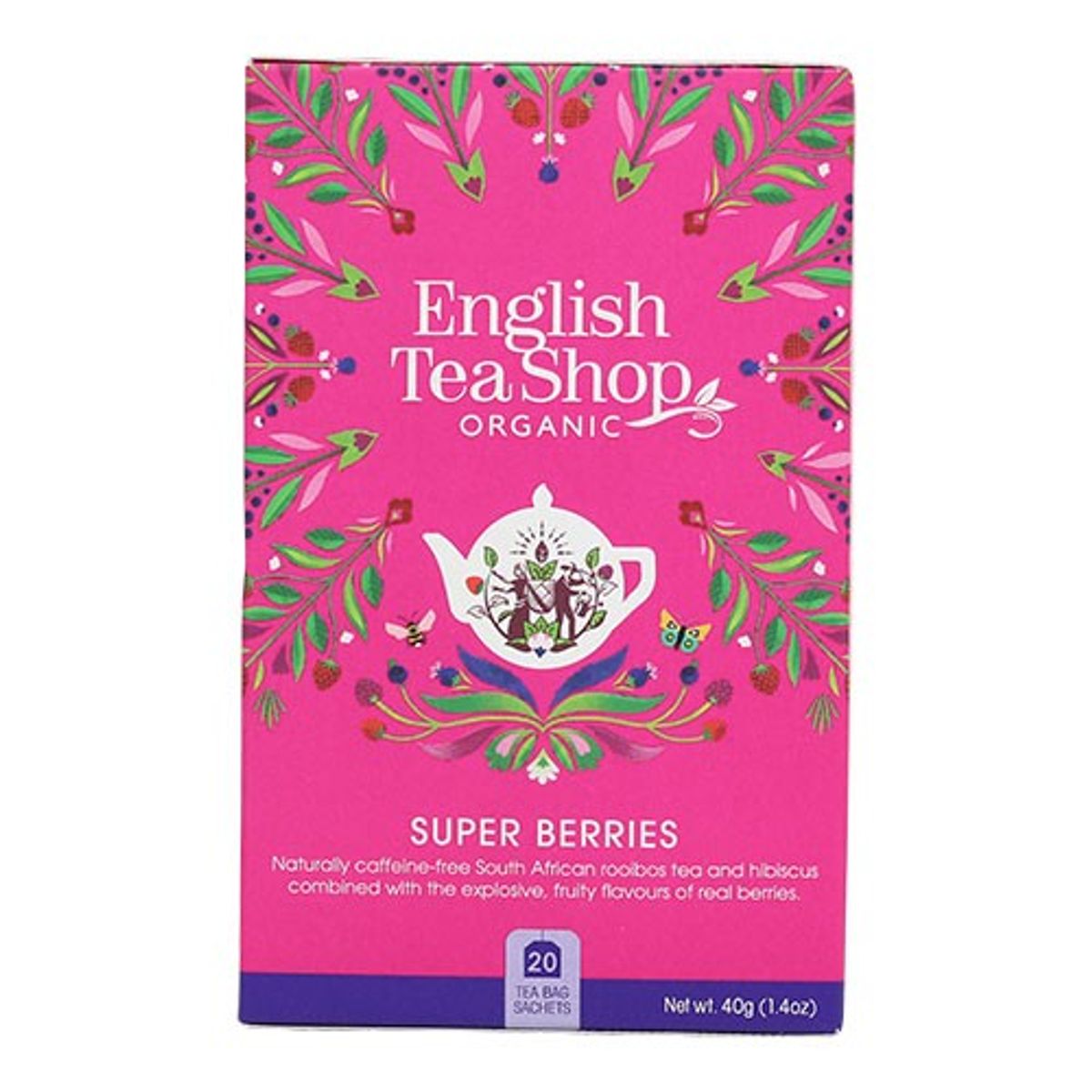 Super Berries te Økologisk 20 breve - English Tea Shop