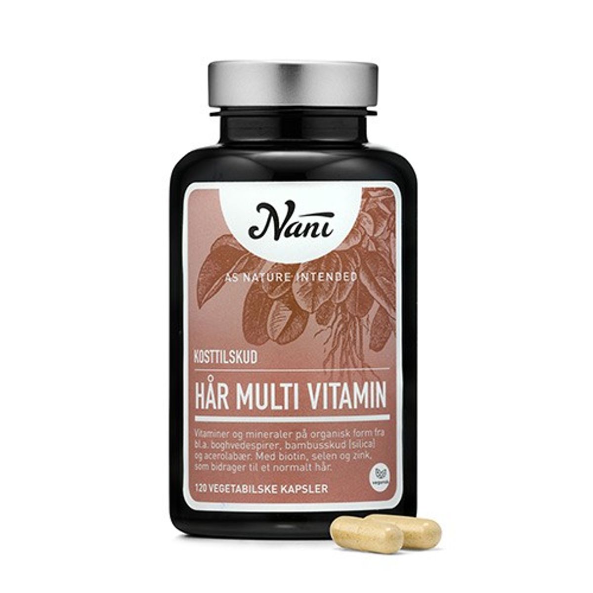 Hår Multivitamin Nani - 120 kapsler