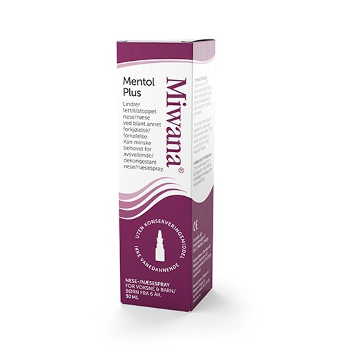 Miwana Næsespray Mentol - 30 ml