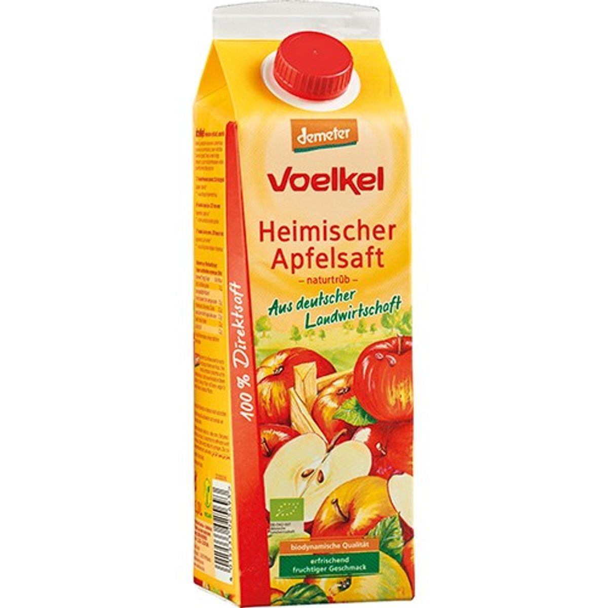 Æblesaft Økologisk Demeter - 1 liter - Voelkel