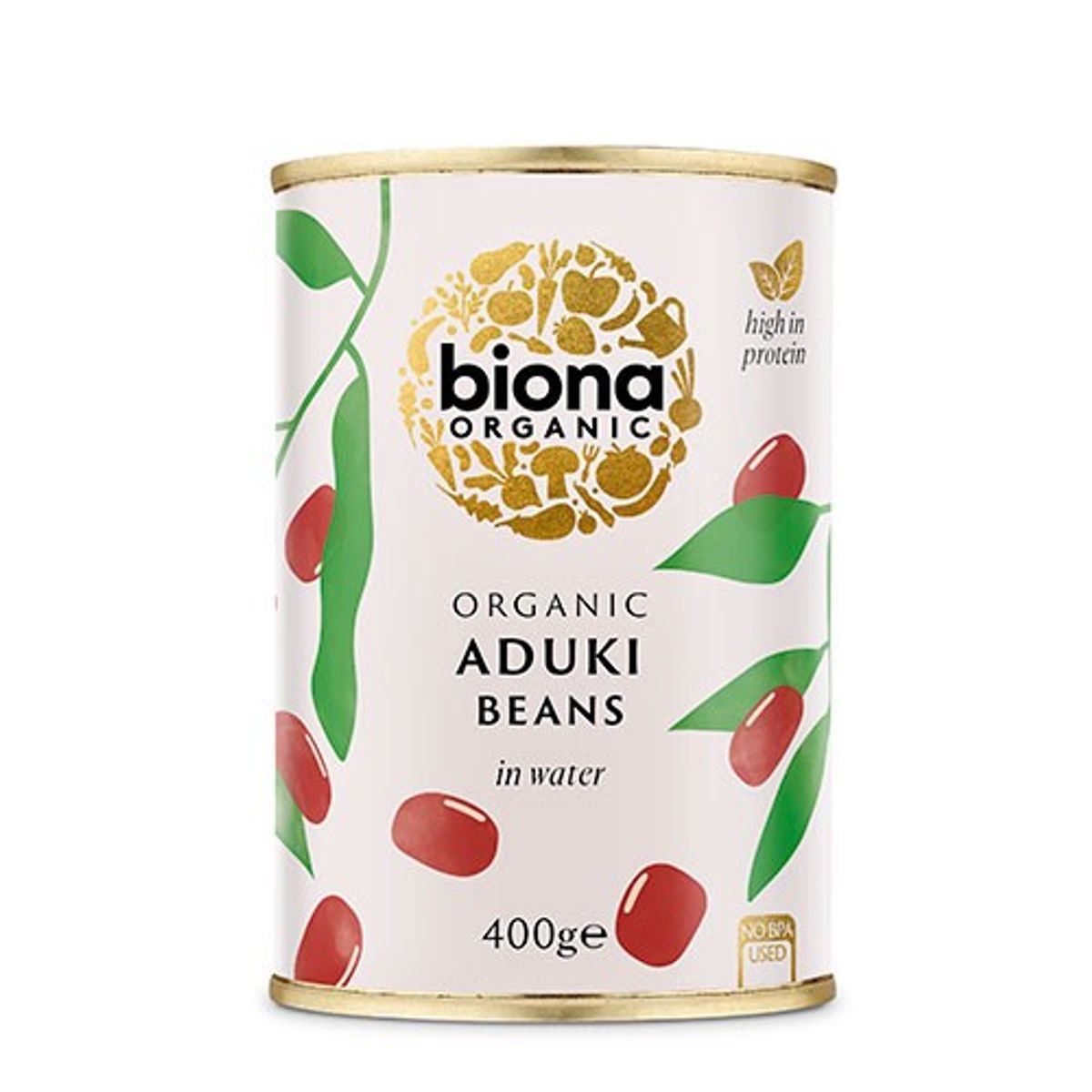 Azukibønner økologisk - 400 gram - Biona Organic