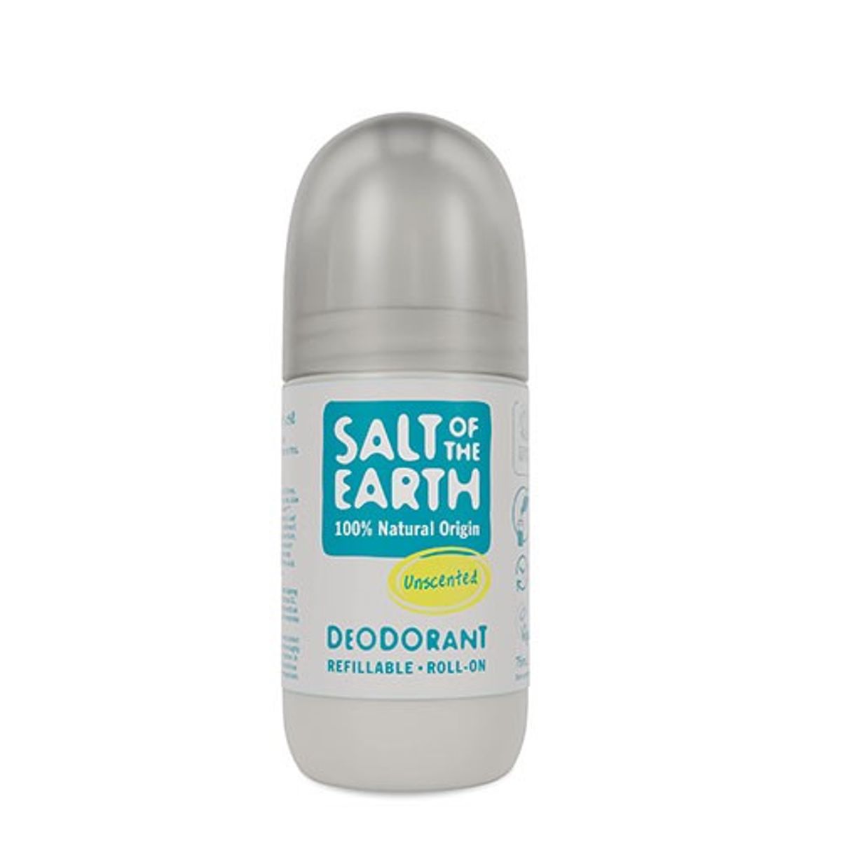 Roll-On Deo Unscented - 75 ml - Salt of the earth