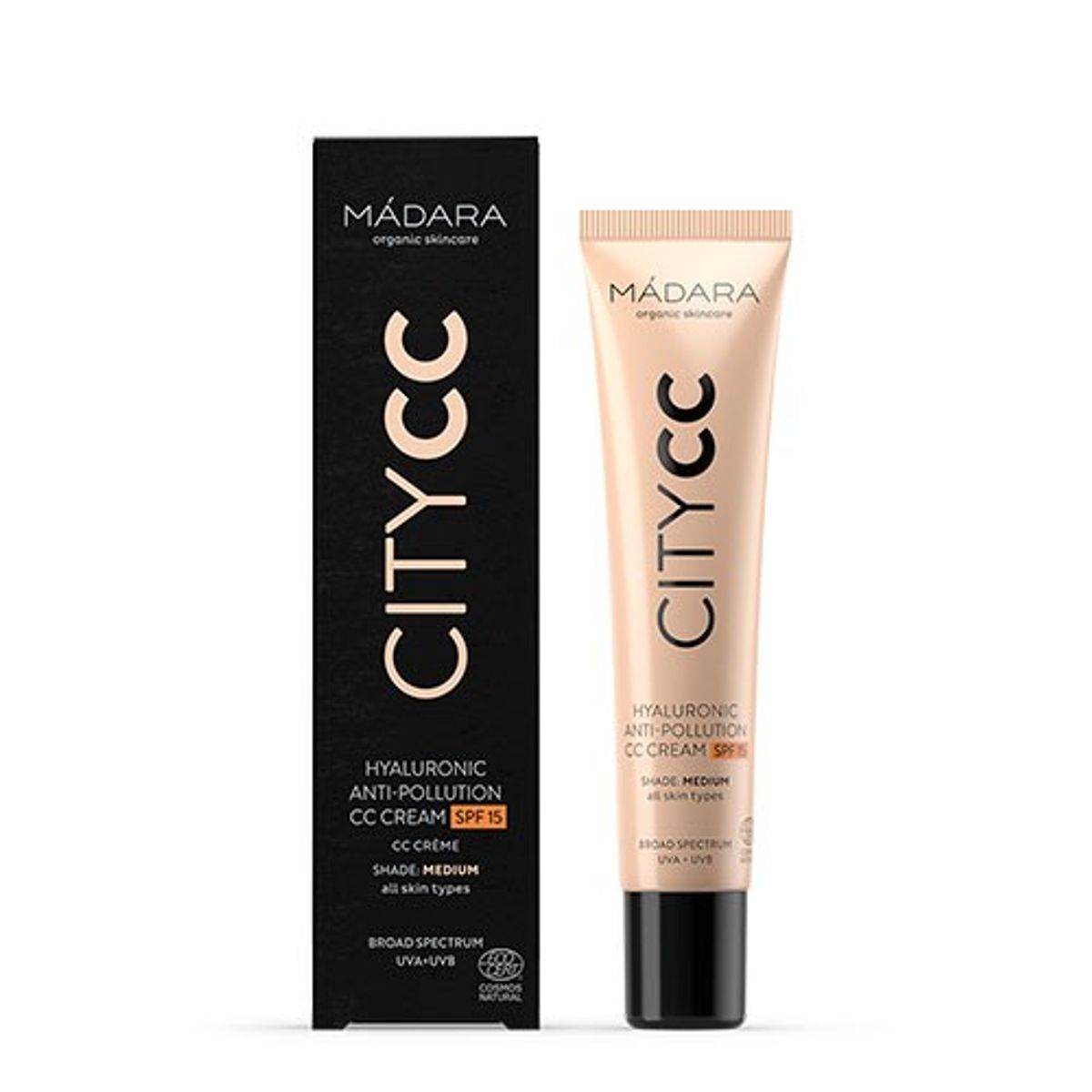 CITYCC Hyaluronic Anti-pollution CC cream SPF 15 medium - 40 ml