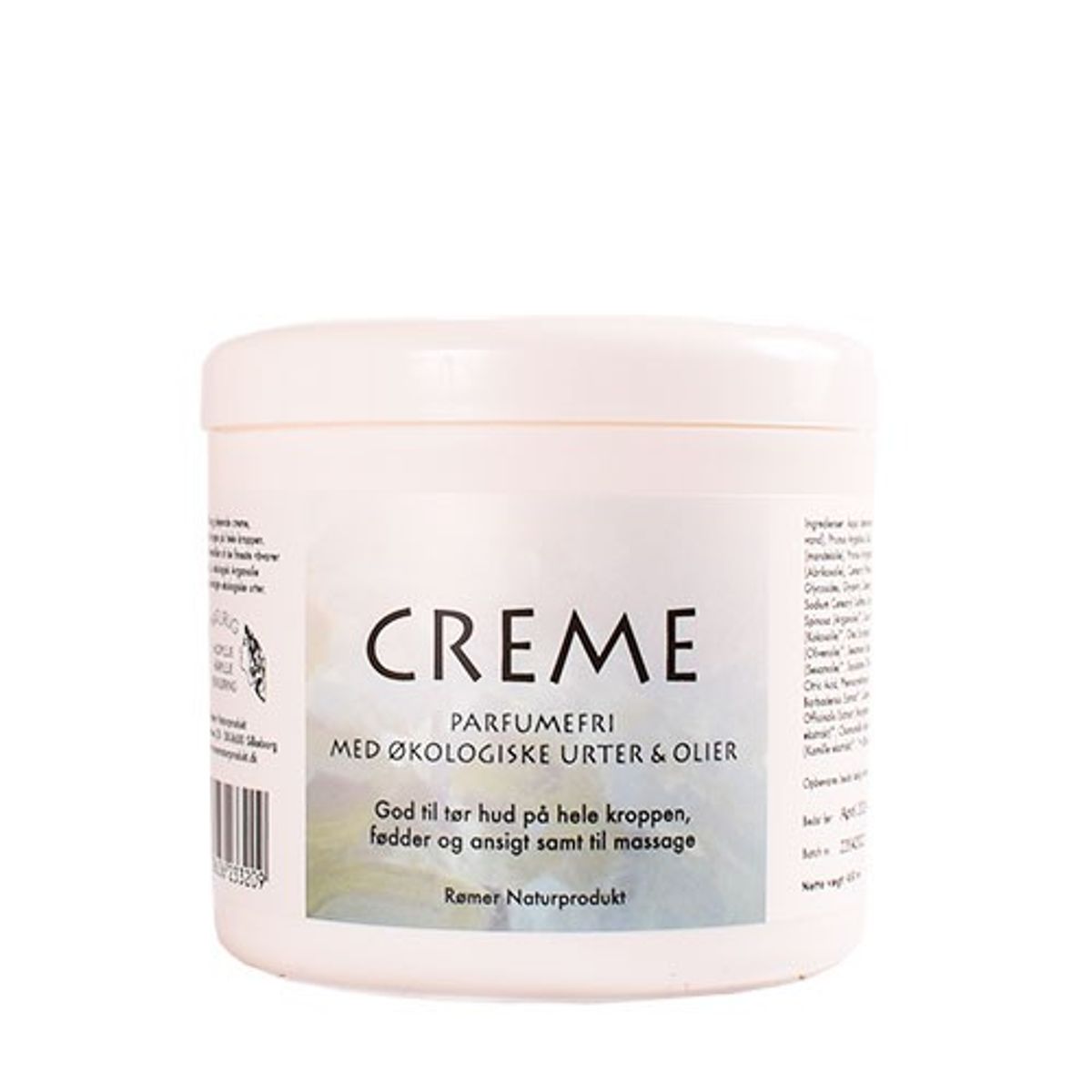 Creme parfumefri med økologiske urter & olier - 450 ml - Rømer