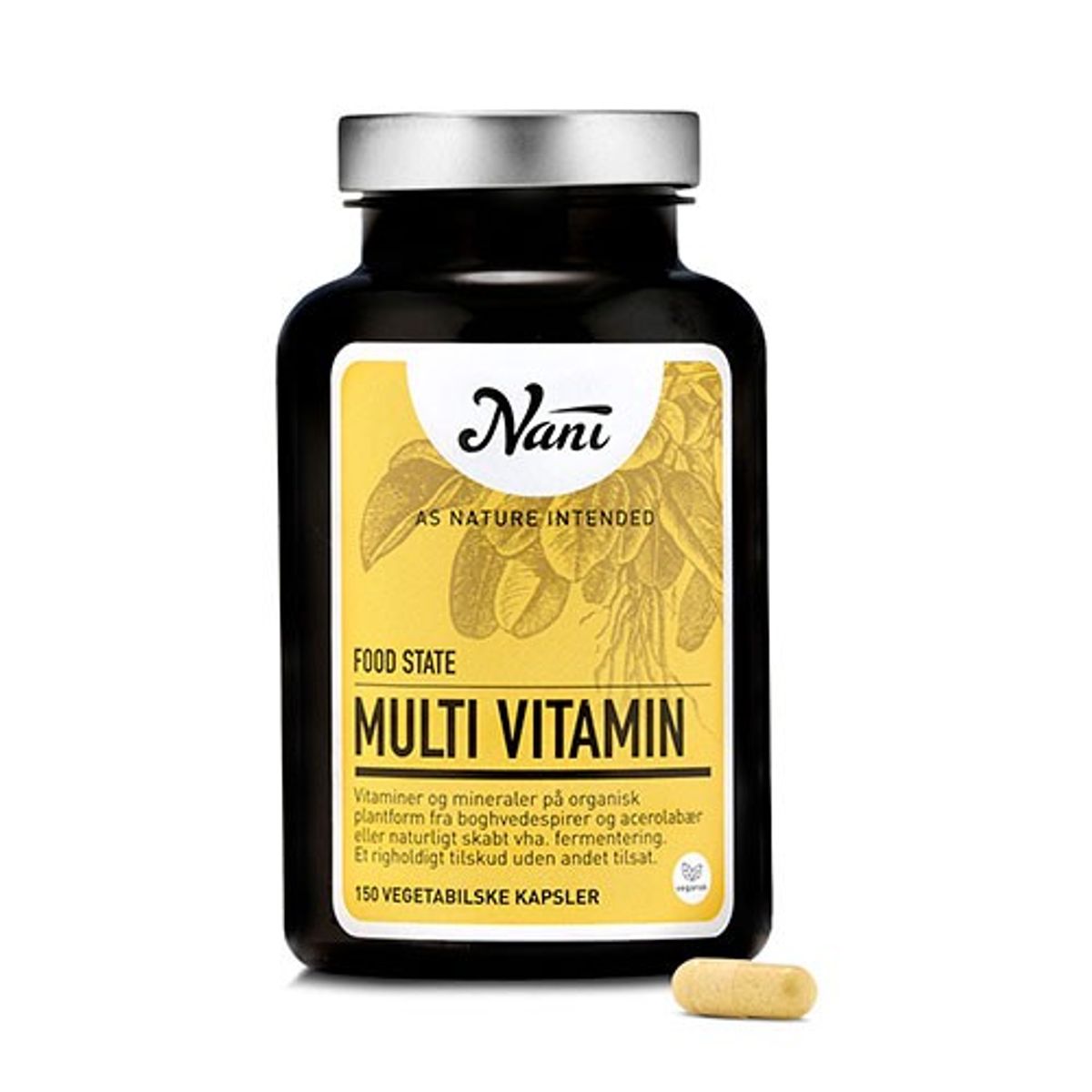 Multivitamin Food state Nani - 150 kapsler - Nani