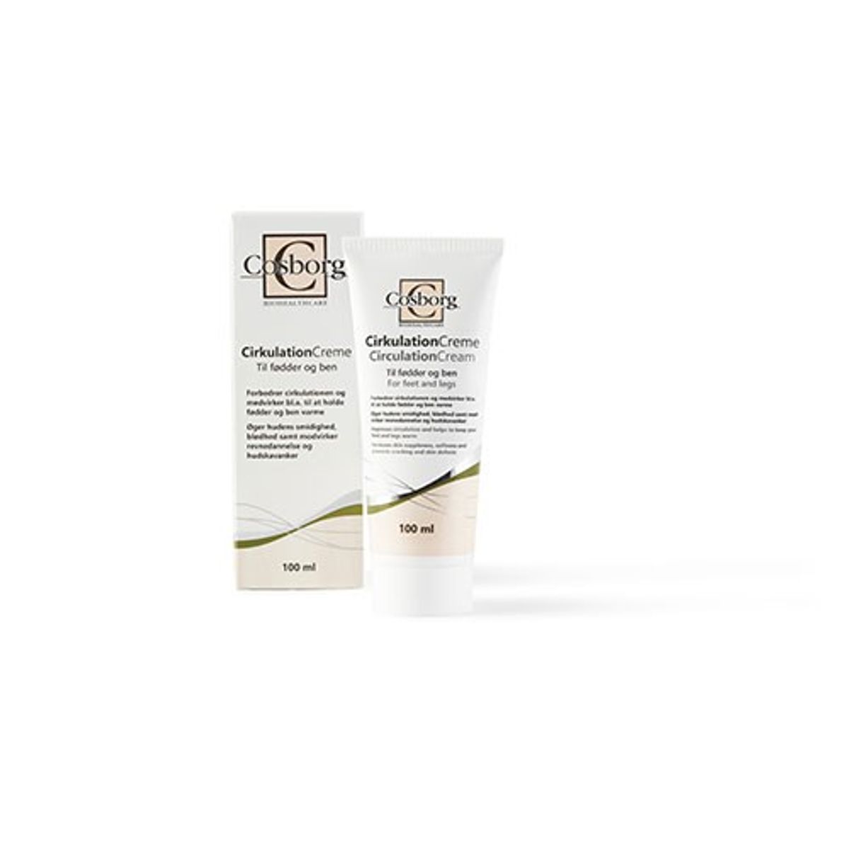 Cosborg CirkulationCreme t. fødder & ben - 100 ml