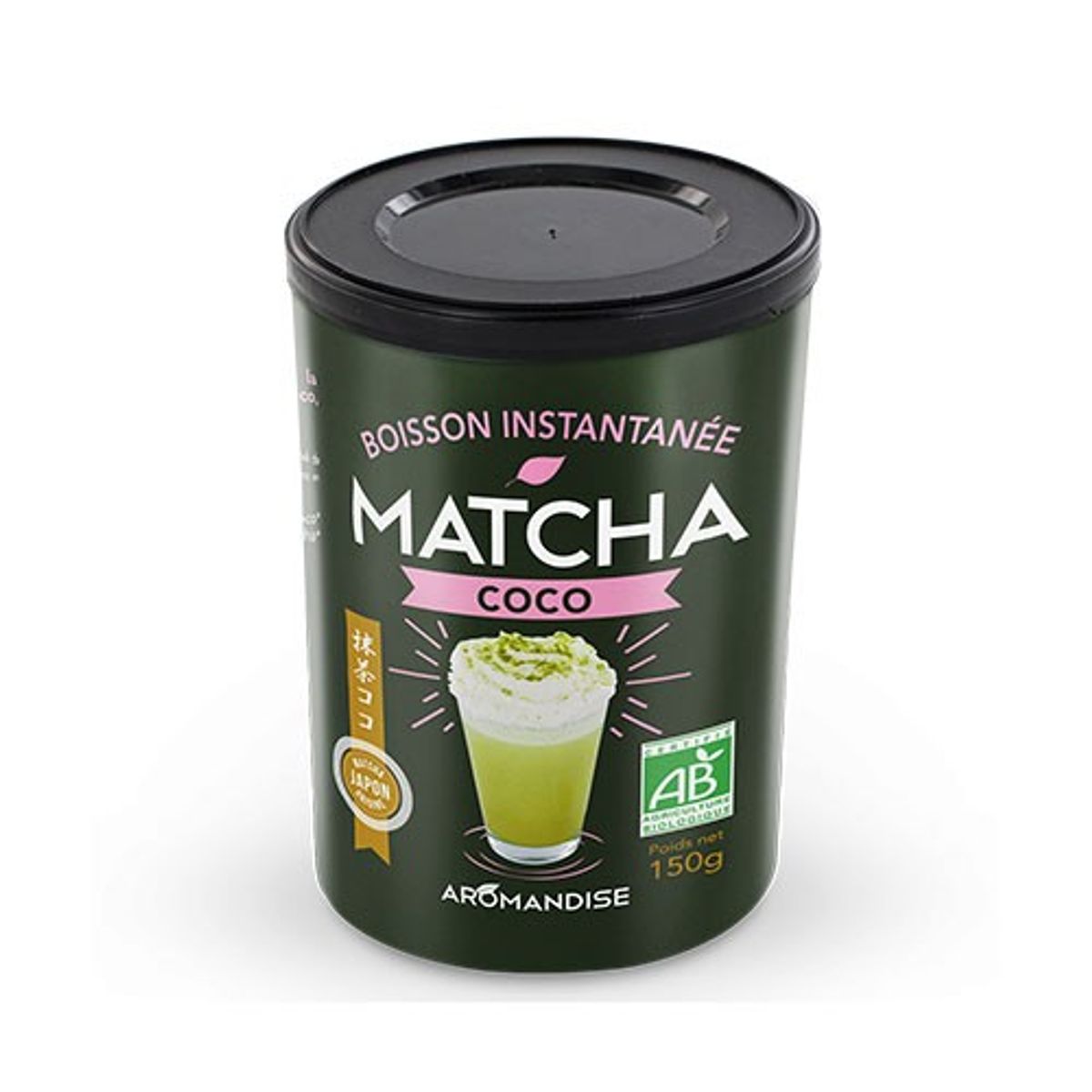 Matcha Instant latté Økologisk - 150 gram