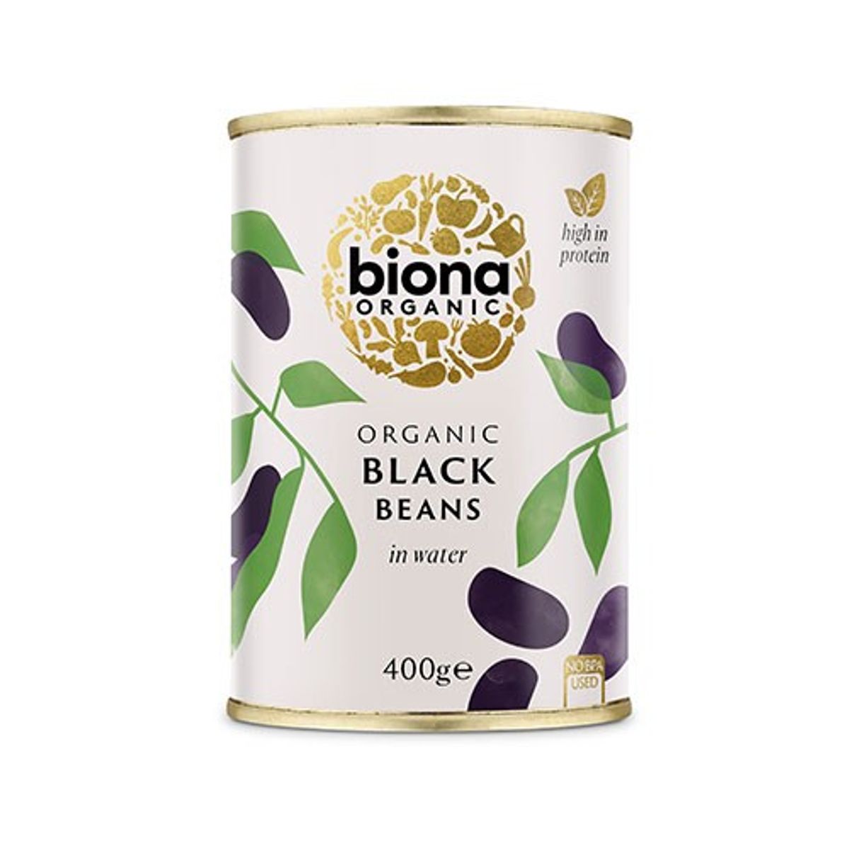 Sorte bønner Økologisk - 400 gram - Biona Organic