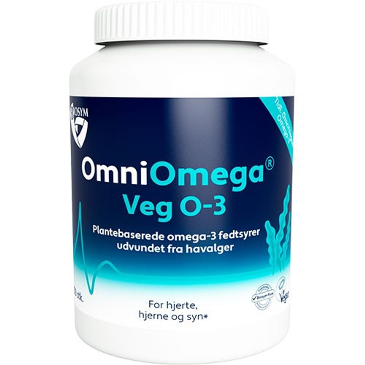 OmniOmega Veg O-3 - 100 kapsler - Biosym