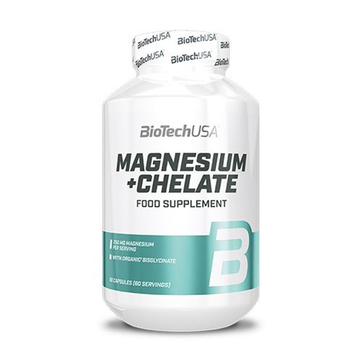 Magnesium + Chelate - 60 kapsler