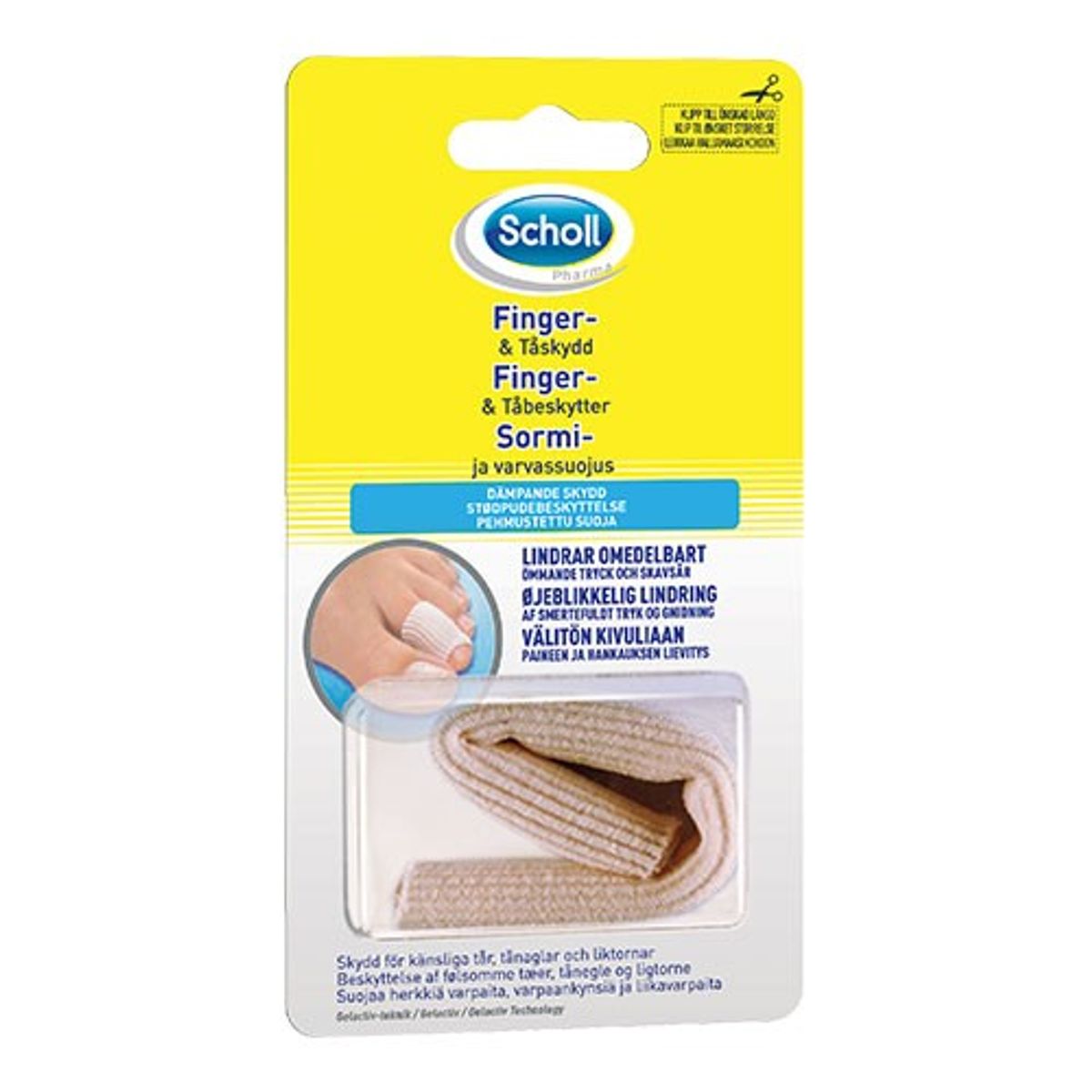 Scholl Toe & Finger Protector - 1 styk