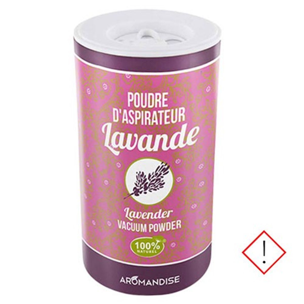 Støvsugerpulver Lavendel - 40 gram - Aromandise